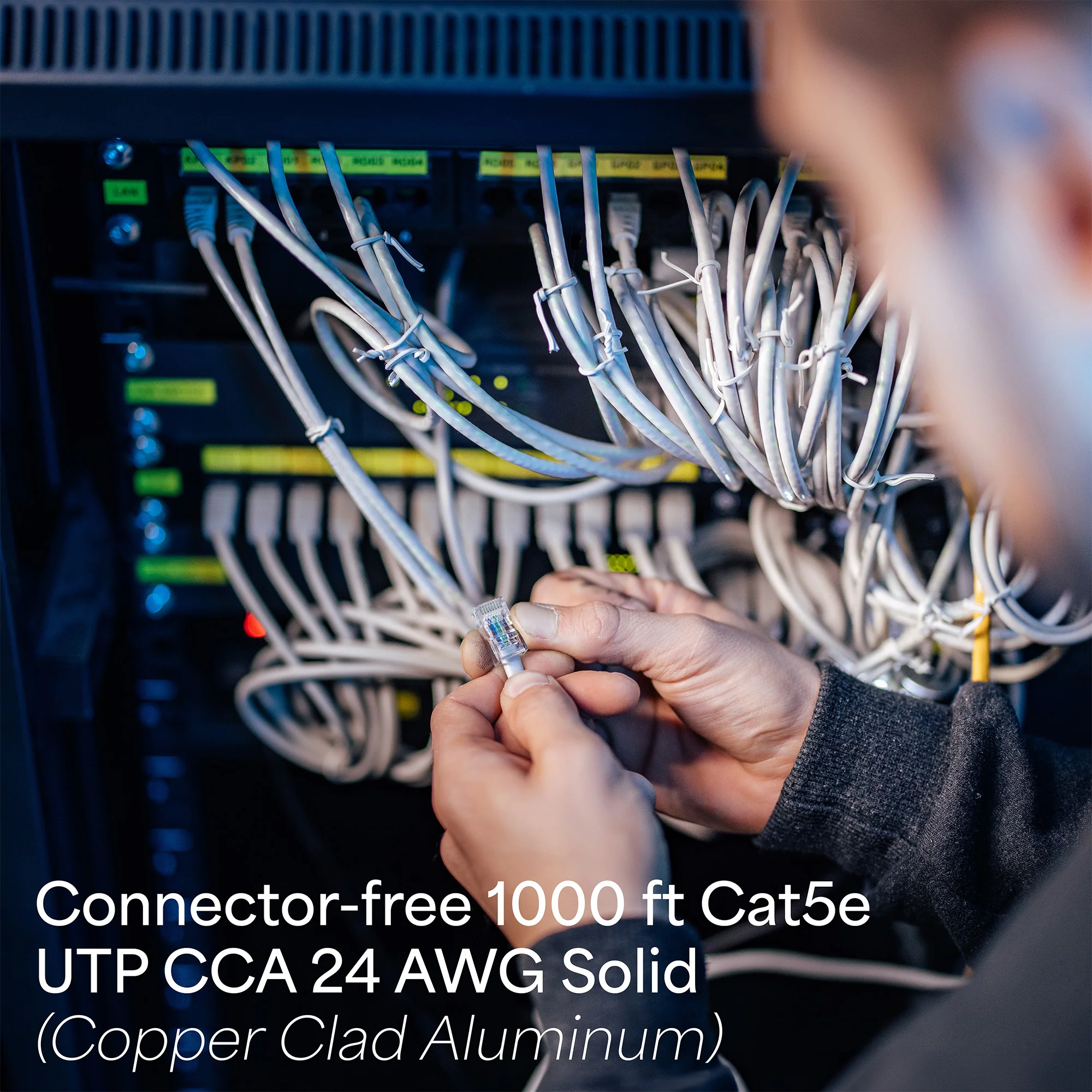 1,000ft Cat5e Ethernet Cable - Image 3