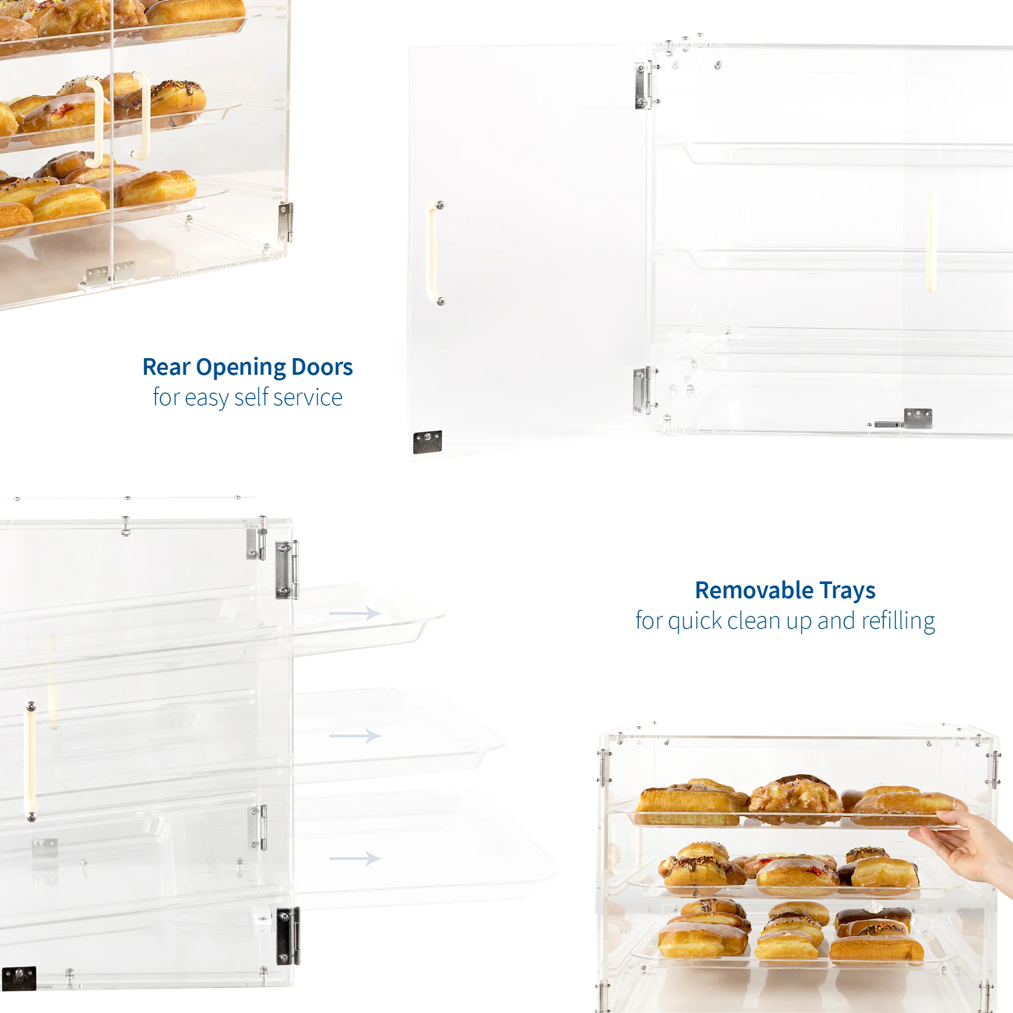 3 Tray Acrylic Display Case - Image 4