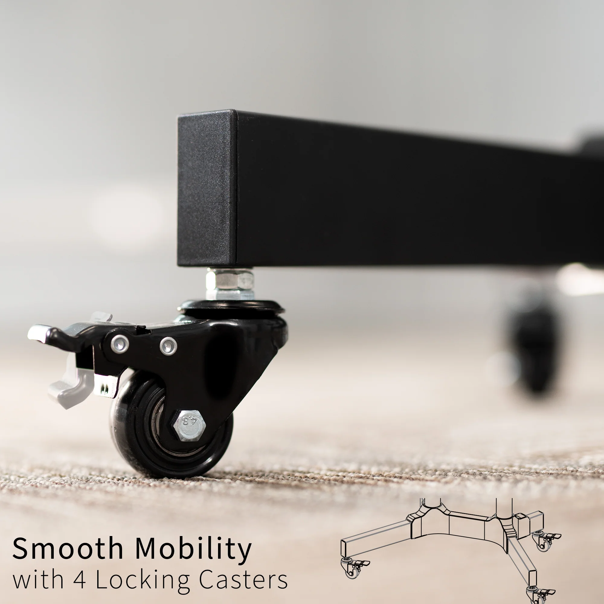 24" Multi-Purpose Mobile Podium - Image 6