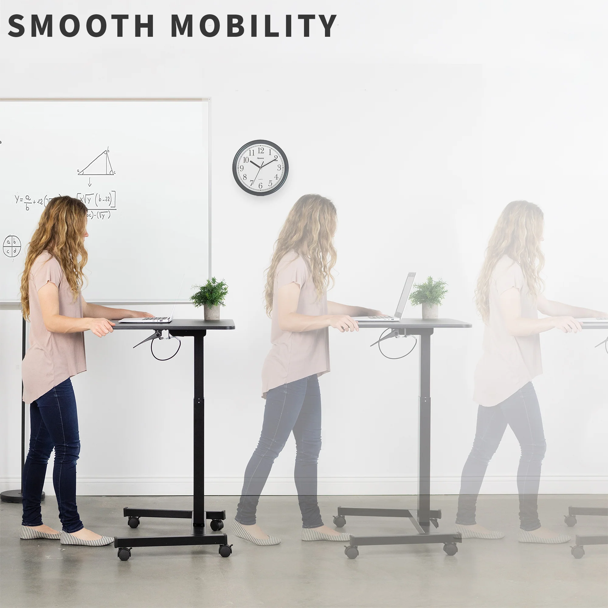 32" Mobile Presentation Cart - Image 6