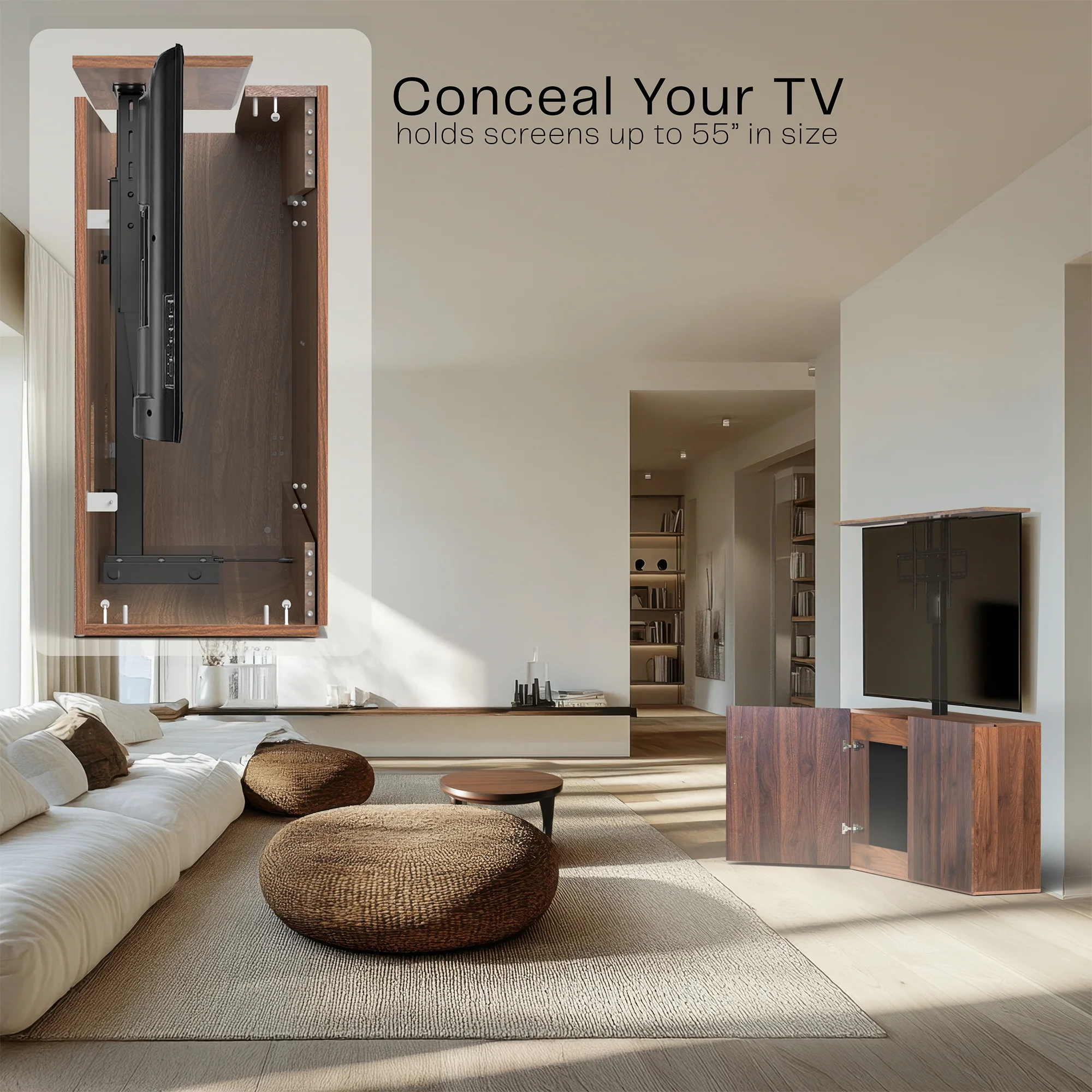 TV Lift Cabinet for 32" to 55" TVs - Image 7