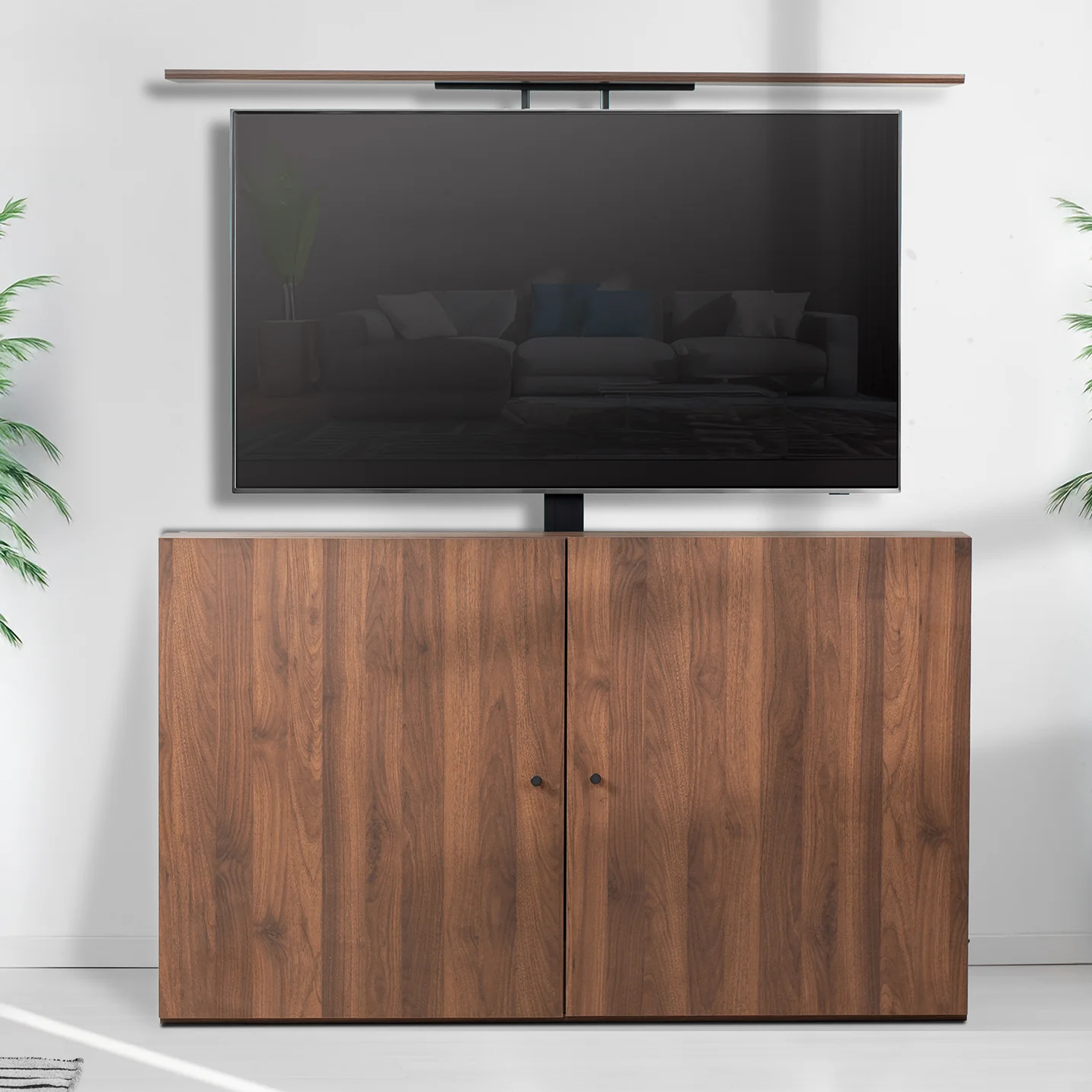 Cabinet with Motorized TV Stand for 32" to 55" Screens - Image 2