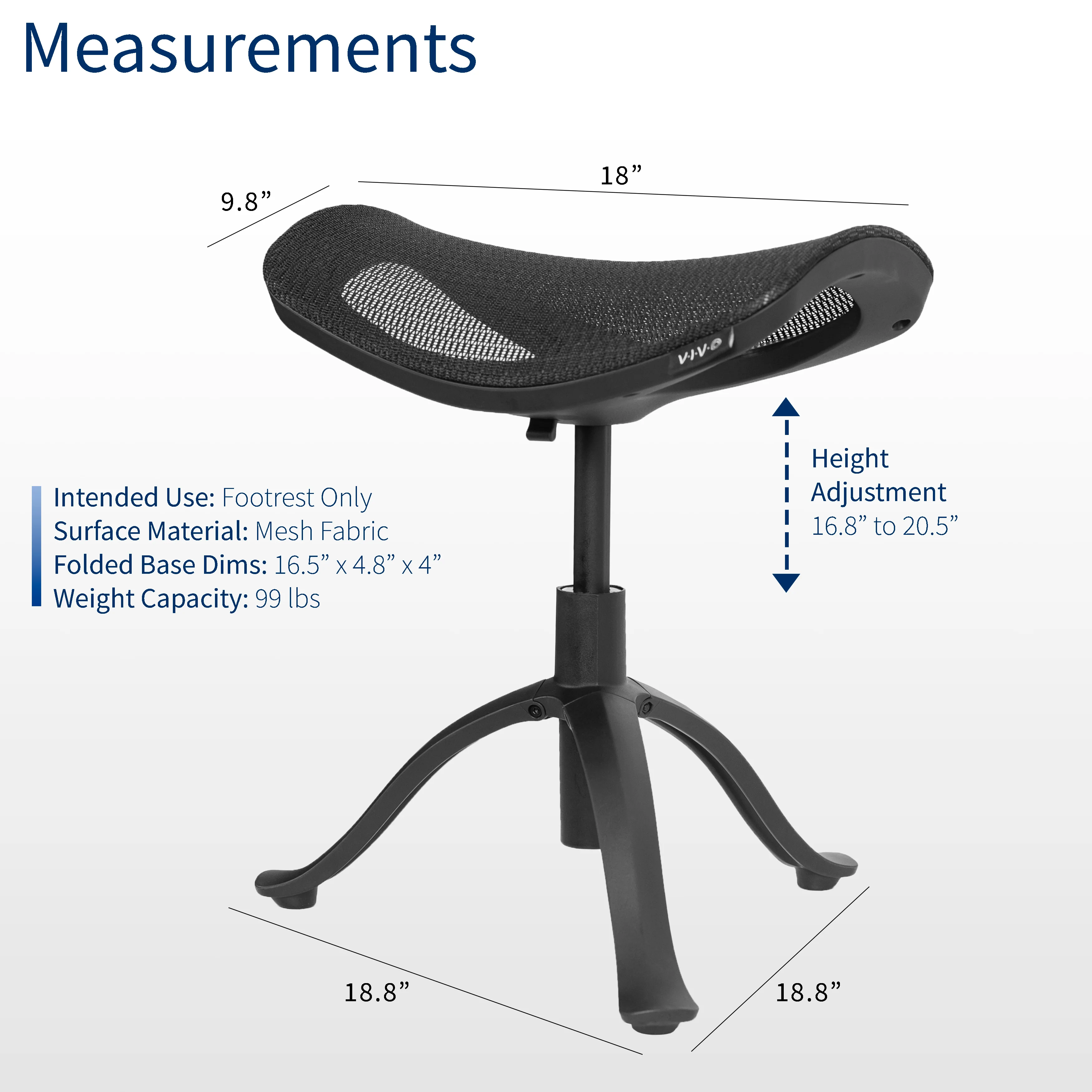 2-in-1 Footrest & Ottoman for Desk - Image 6