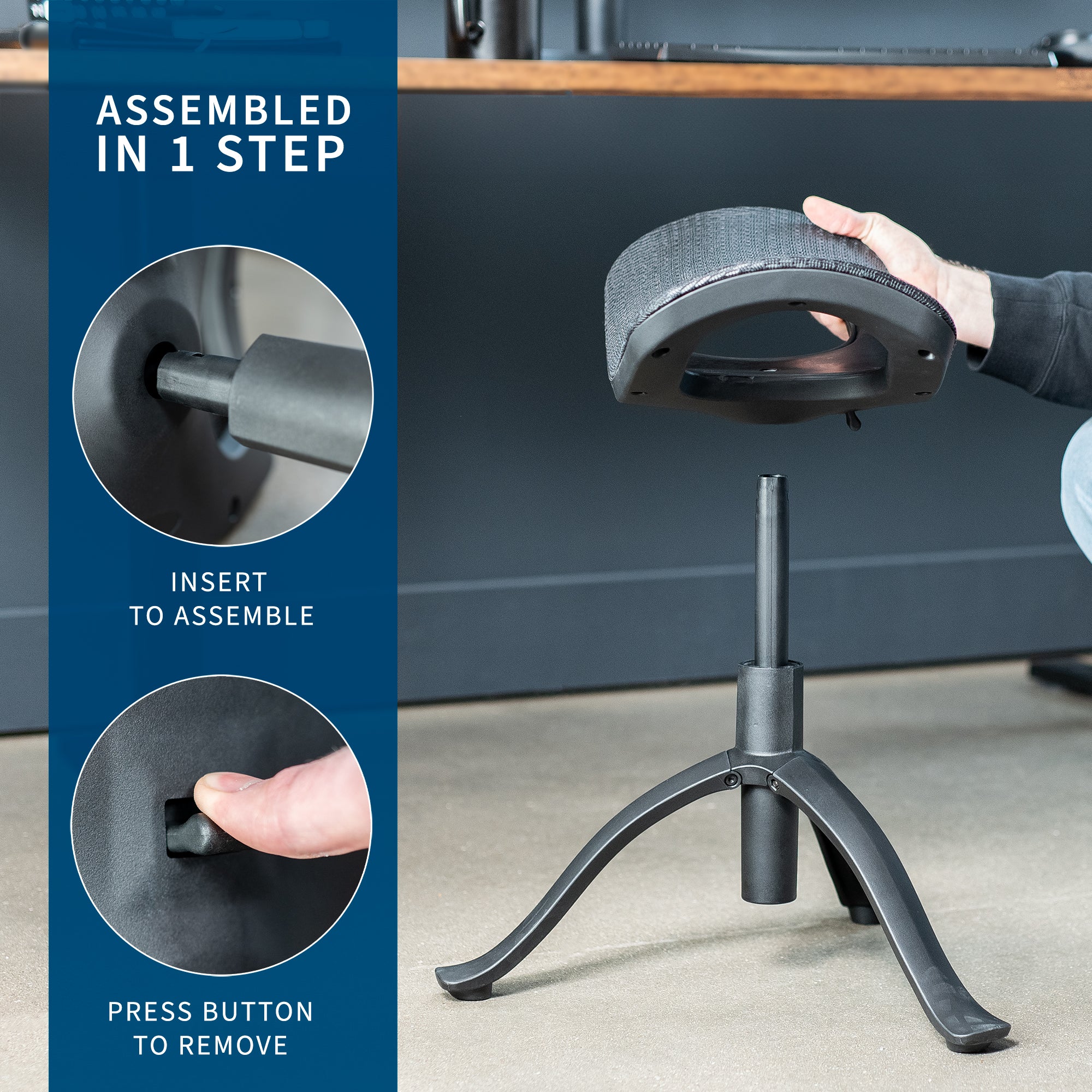 2-in-1 Footrest & Ottoman for Desk - Image 8