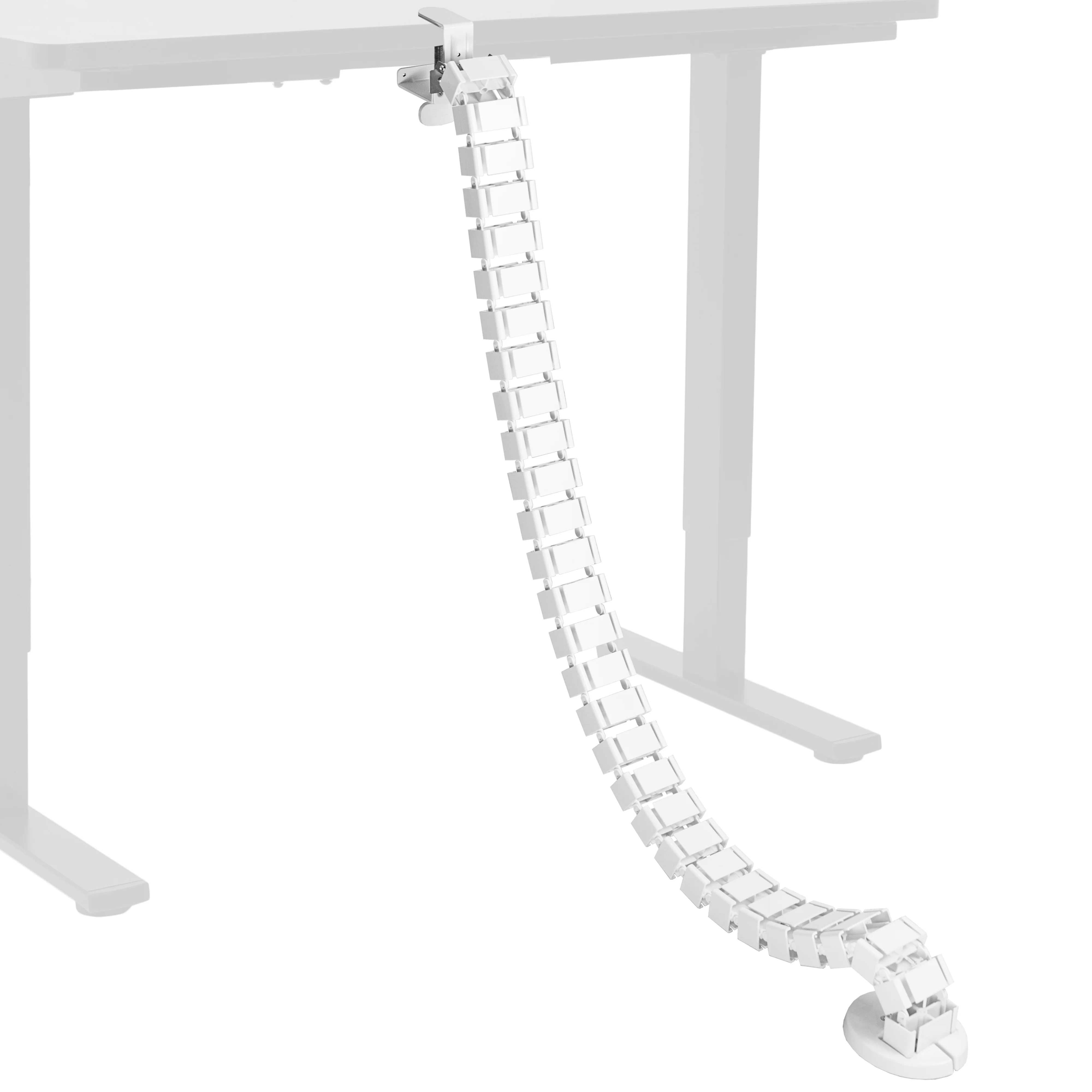 Clamp-on Vertebrae Cable Management Kit for Desk - Image 10