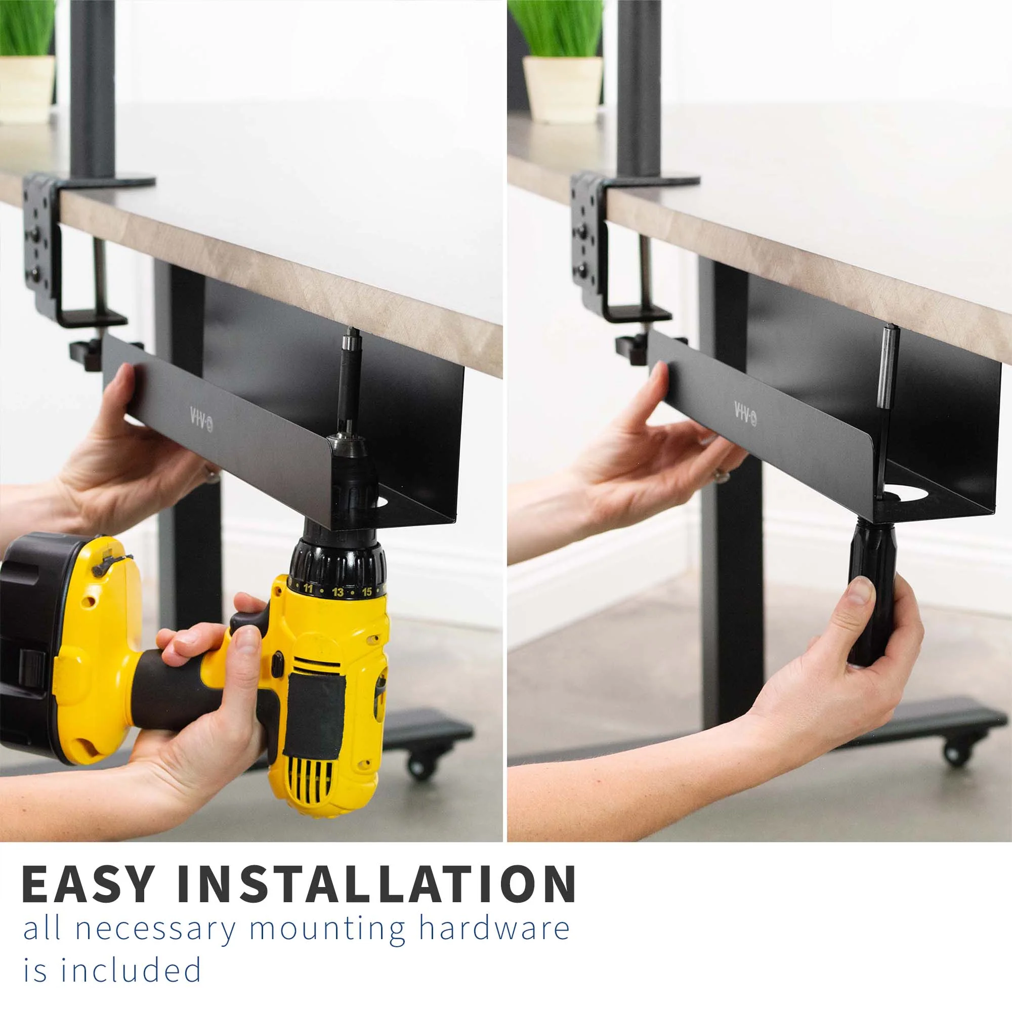 Under Desk Cable Management Trays - Image 3