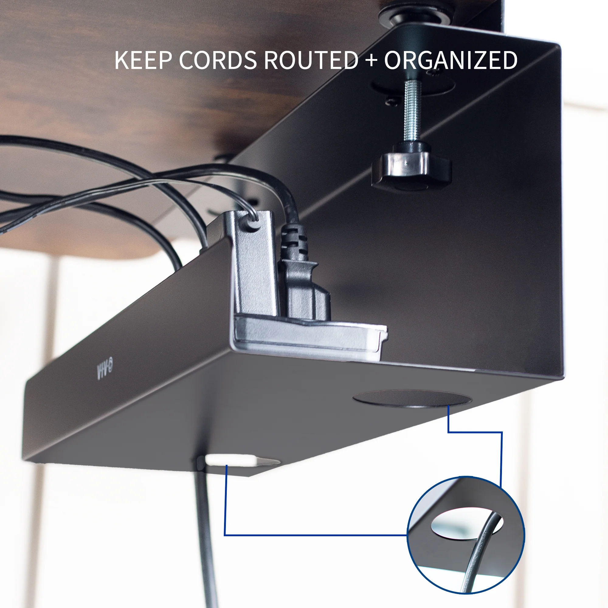 Clamp-on Cable Management Tray - Image 3