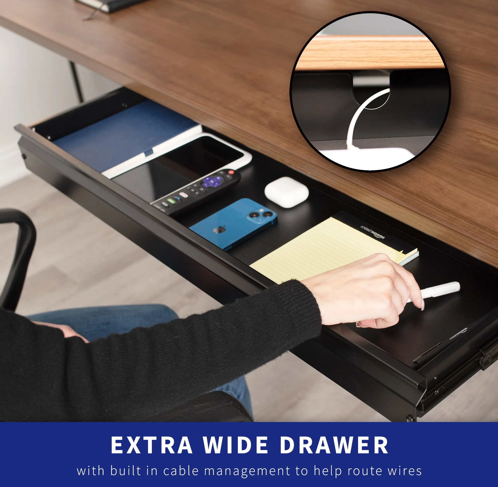 Extra Long Under Desk Drawer - Image 3