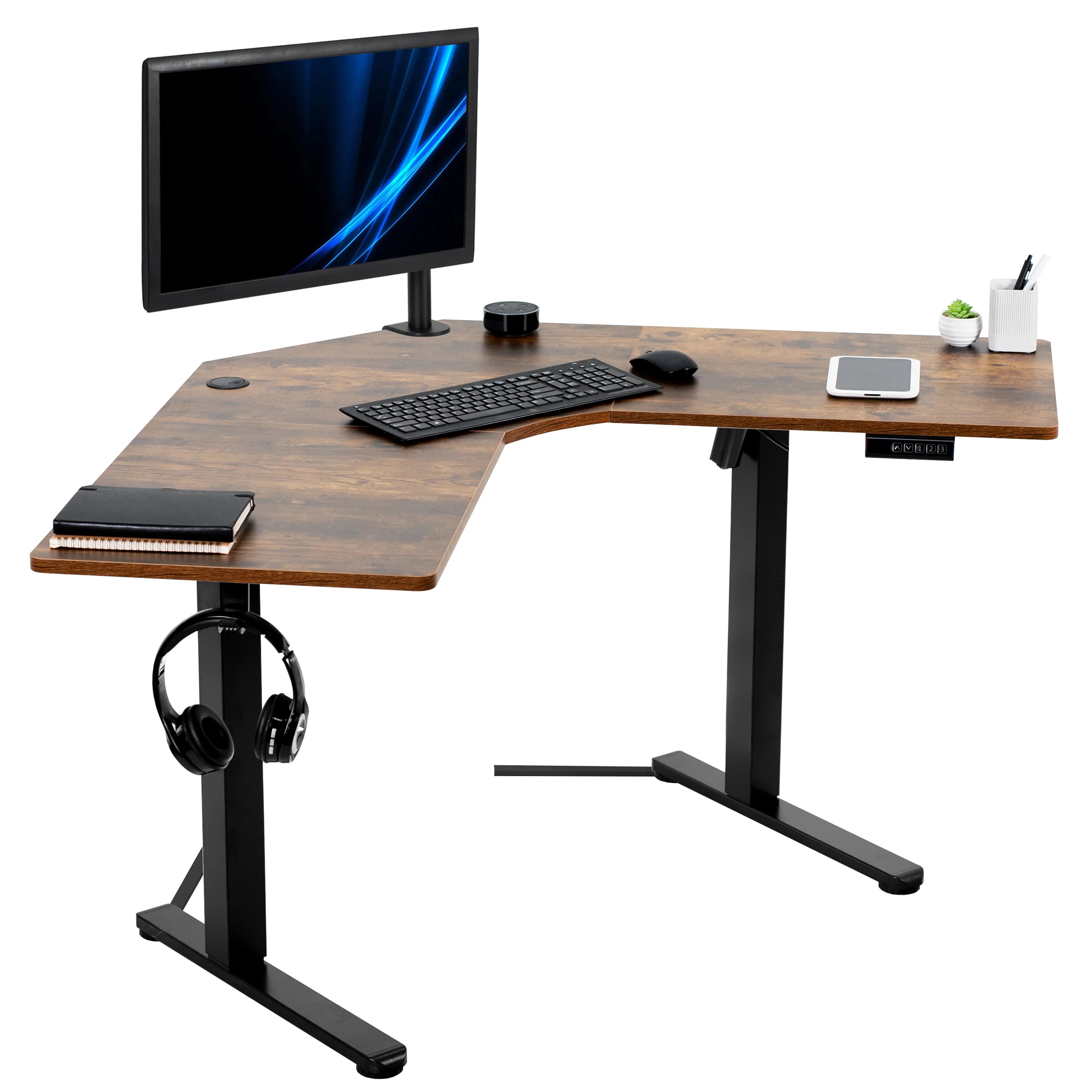 E1L Series - Corner Electric Desk - Image 12