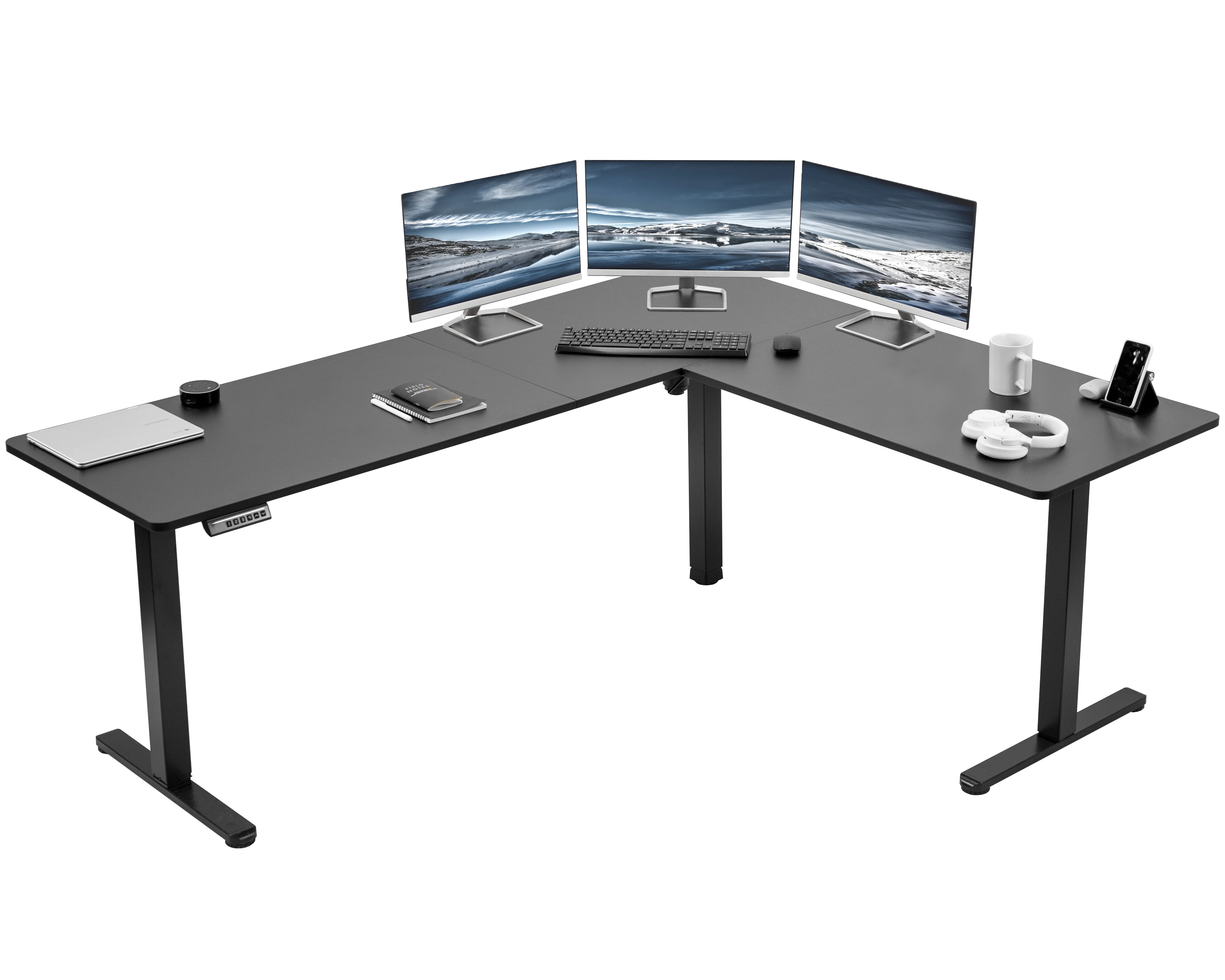 E3 Series - Corner Electric Desk - Image 44