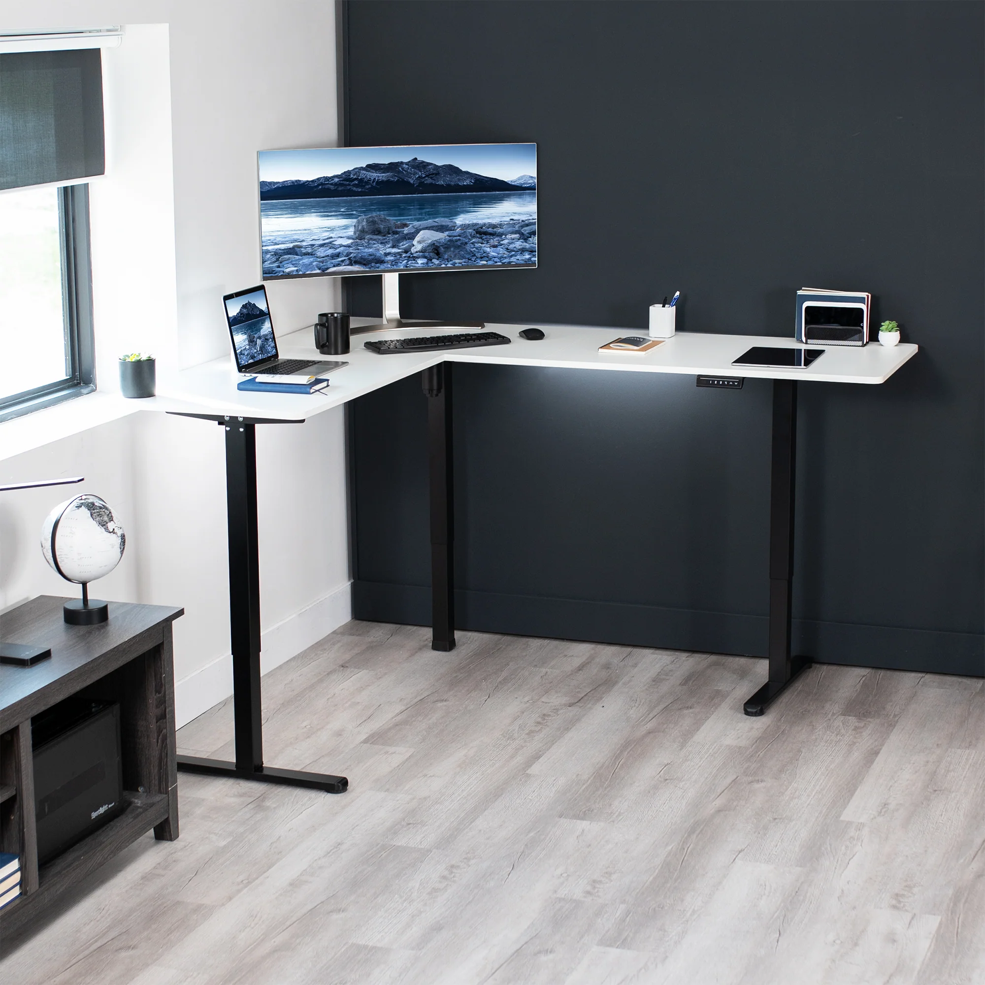 E3 Series - Corner Electric Desk - Image 58