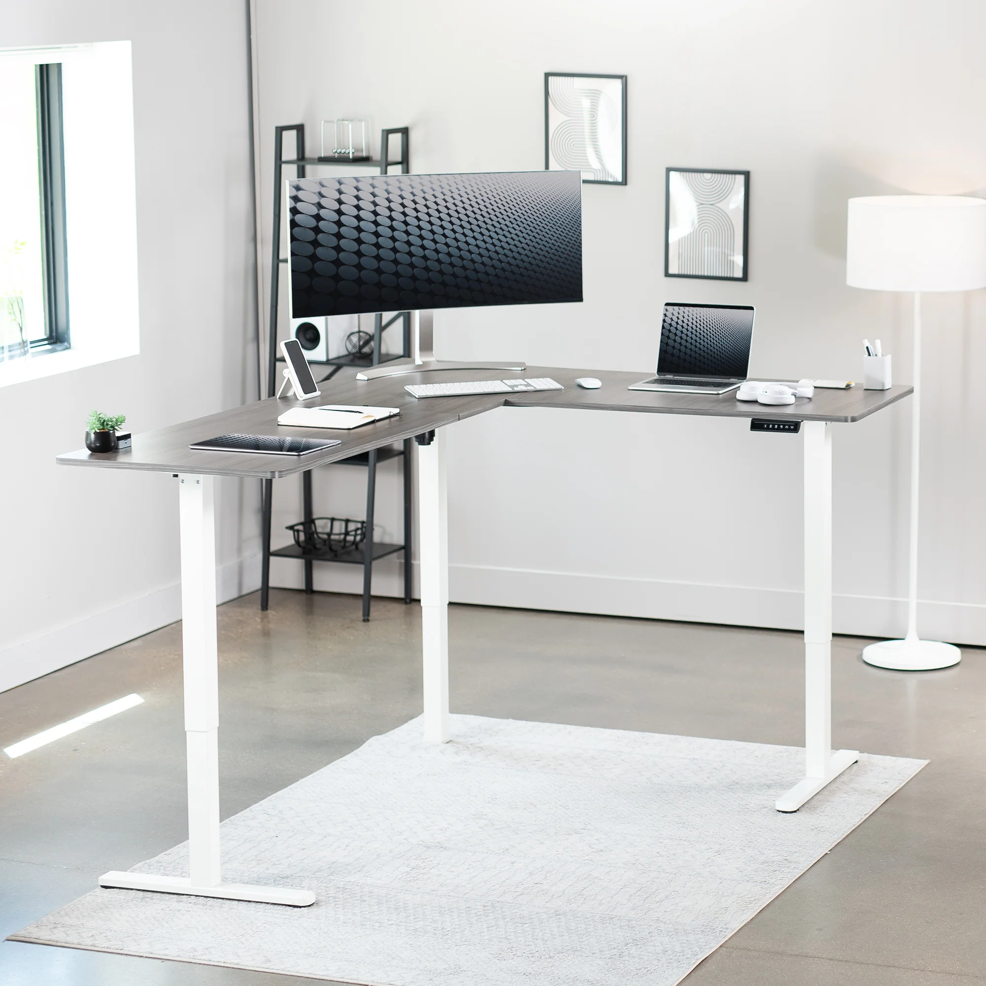 E3 Series - Corner Electric Desk - Image 64