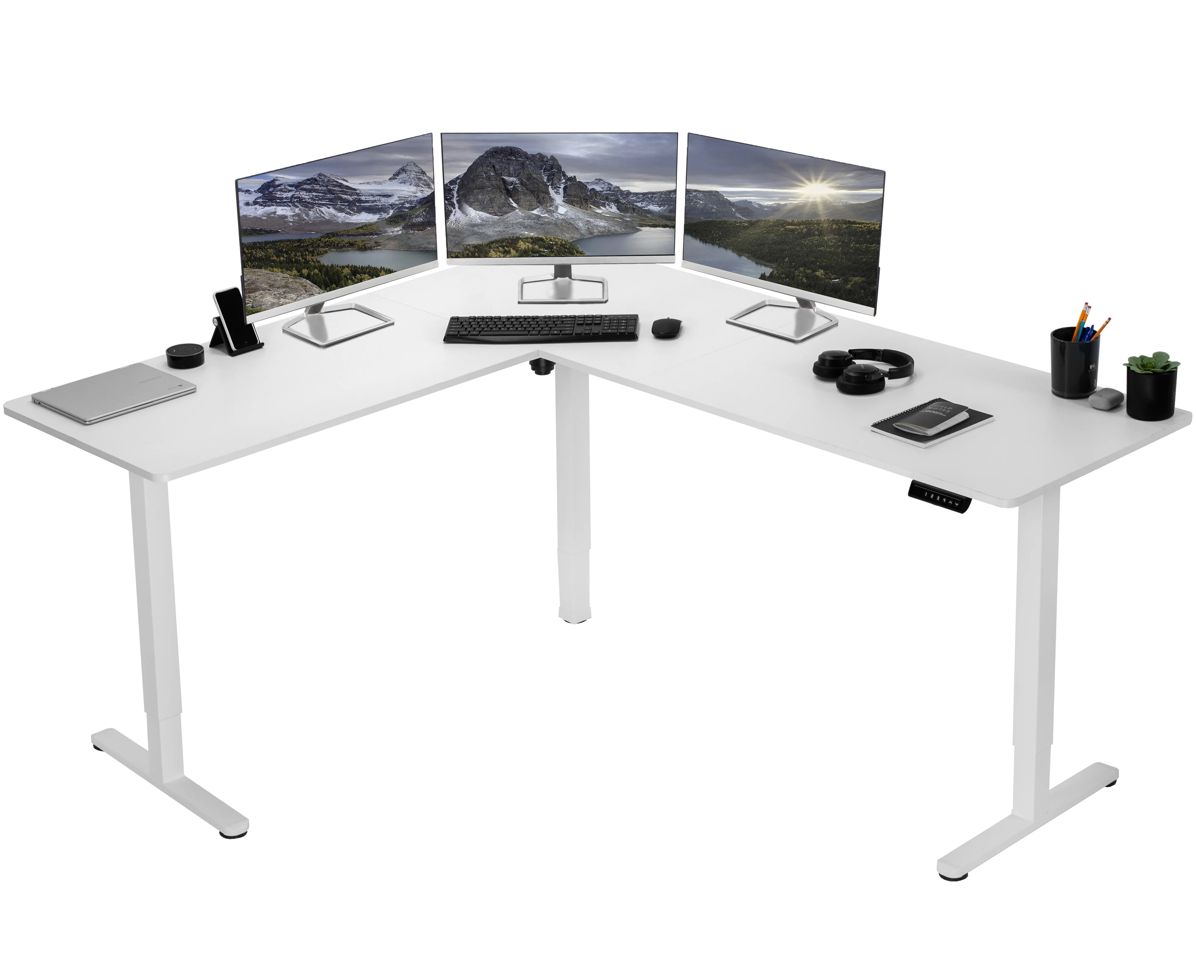 E3 Series - Corner Electric Desk - Image 71