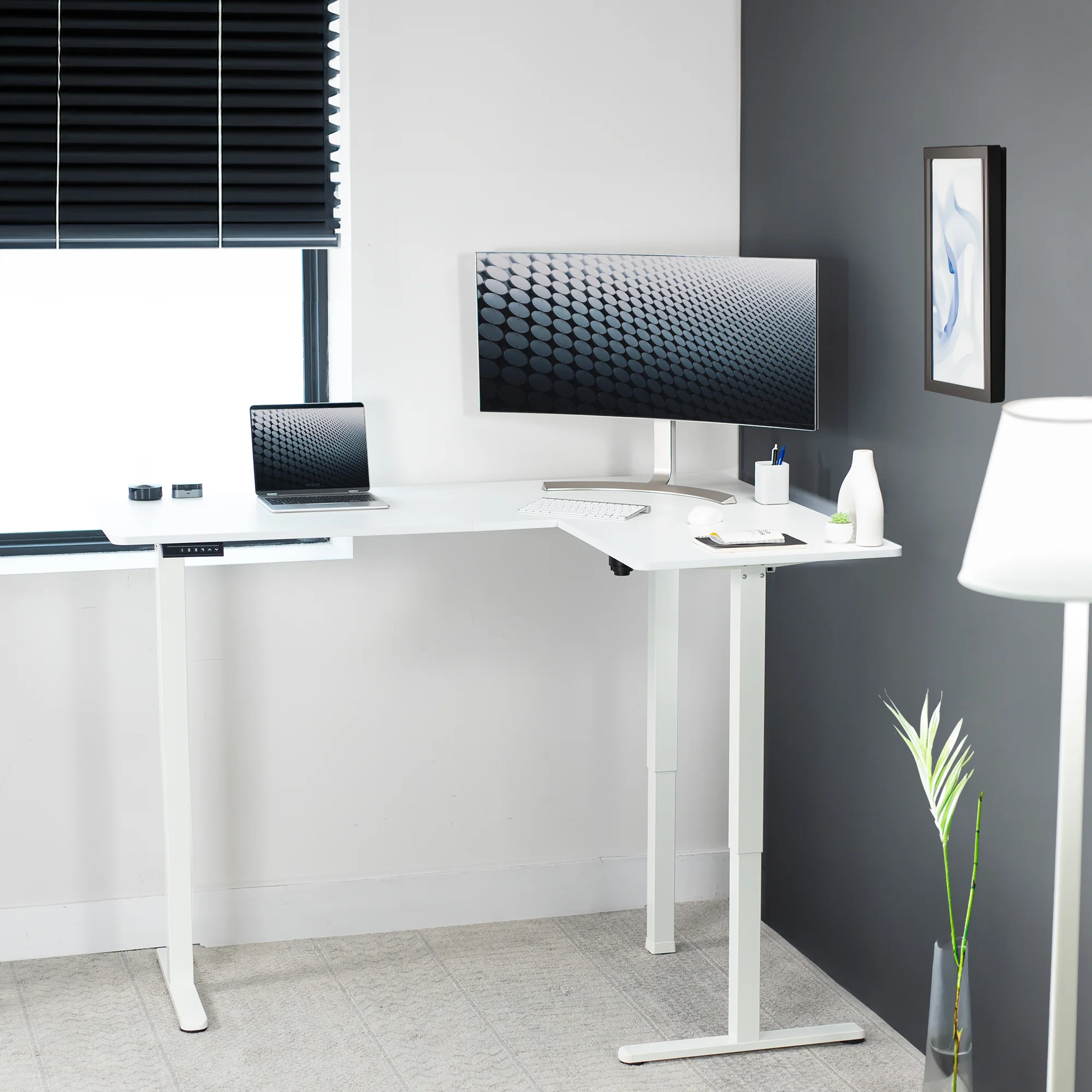 E3 Series - Corner Electric Desk - Image 96
