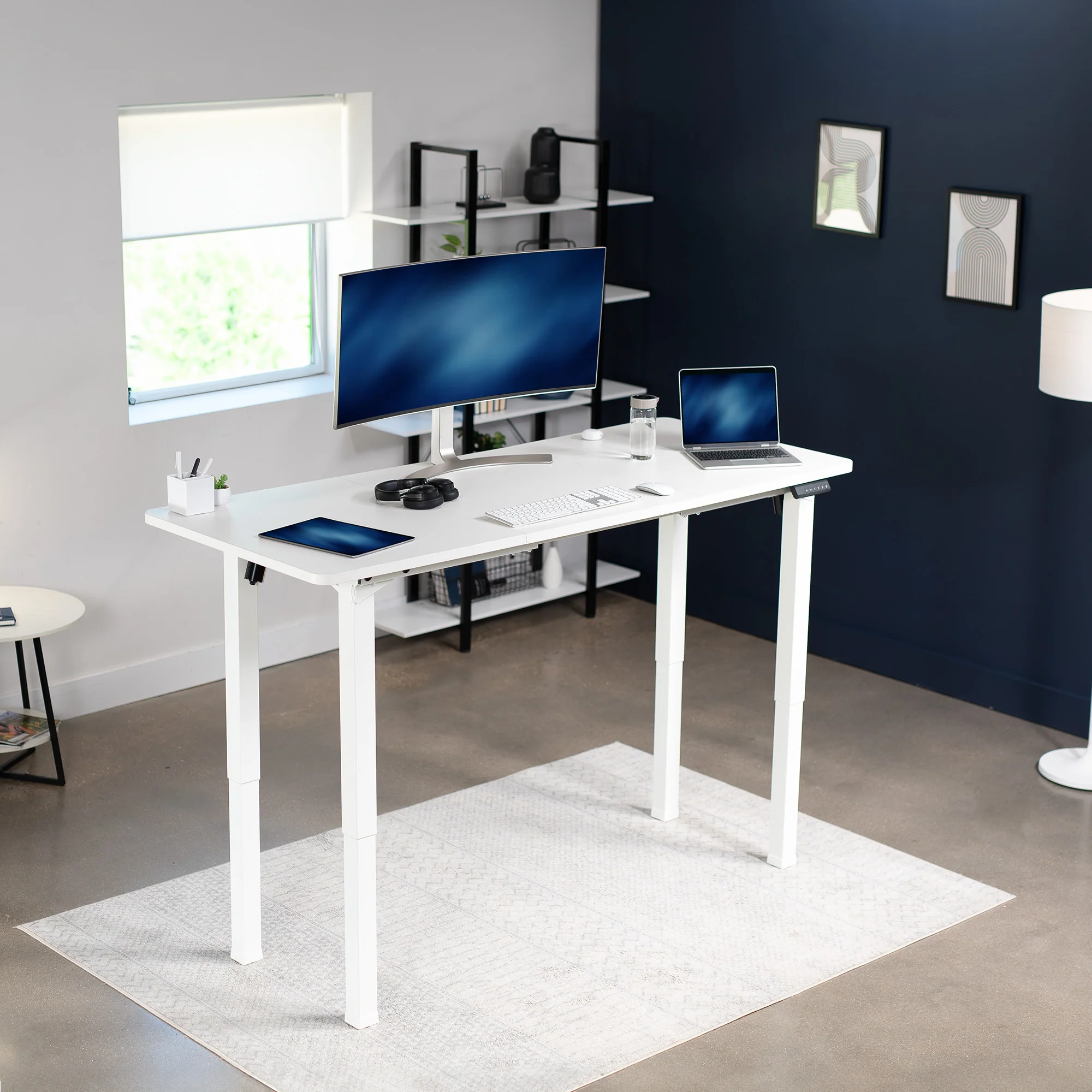 Electric 4-Leg Dual Motor Desk Frame - Image 14