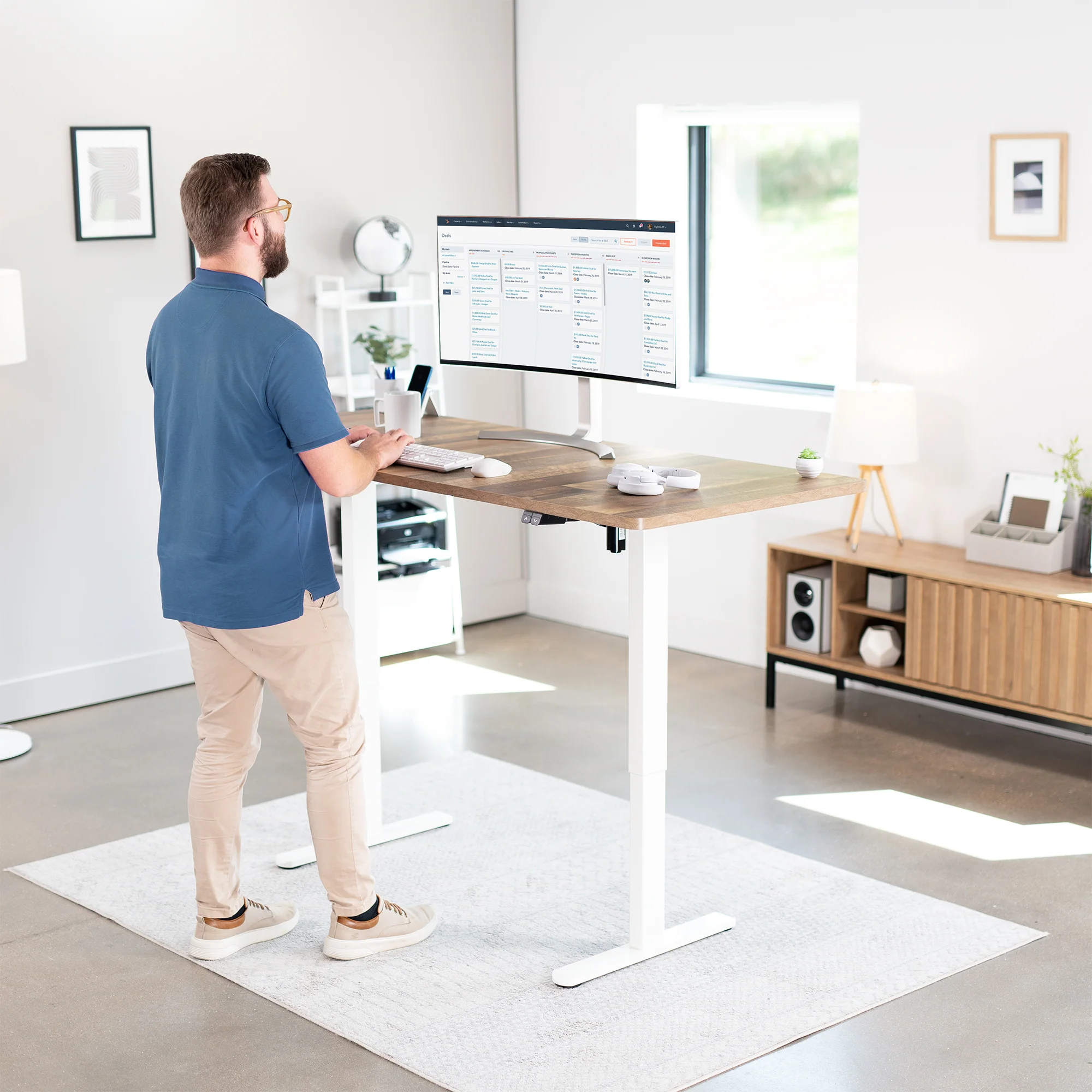 0B Series - 71" x 30" Electric Desk with 2 Button Controller - Image 31