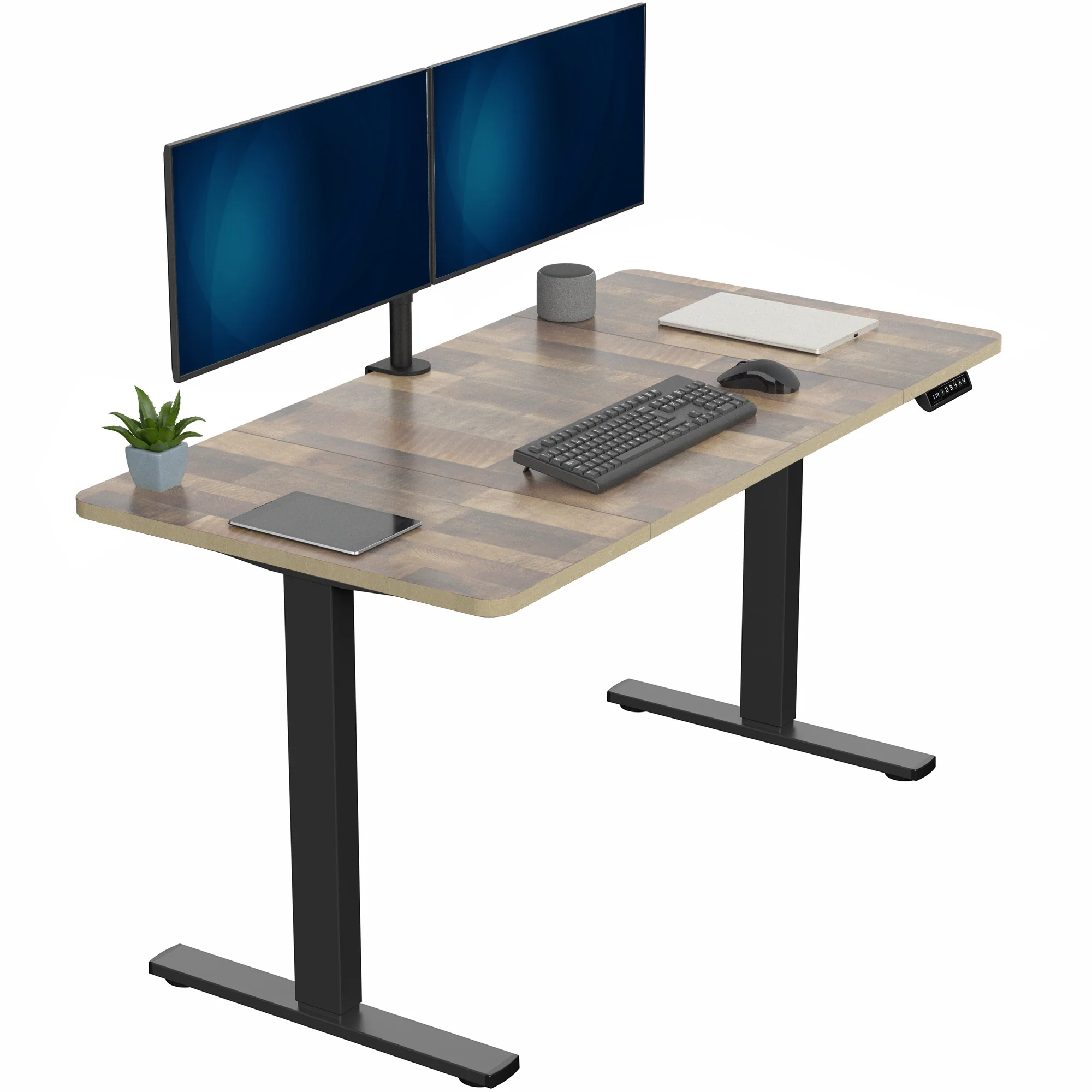 1B Split Top Series - Single Motor Electric Desk with Push Button Memory Controller - Image 37