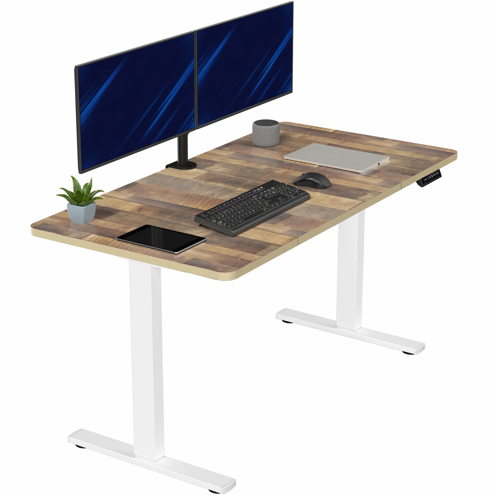 1B Split Top Series - Single Motor Electric Desk with Push Button Memory Controller - Image 65