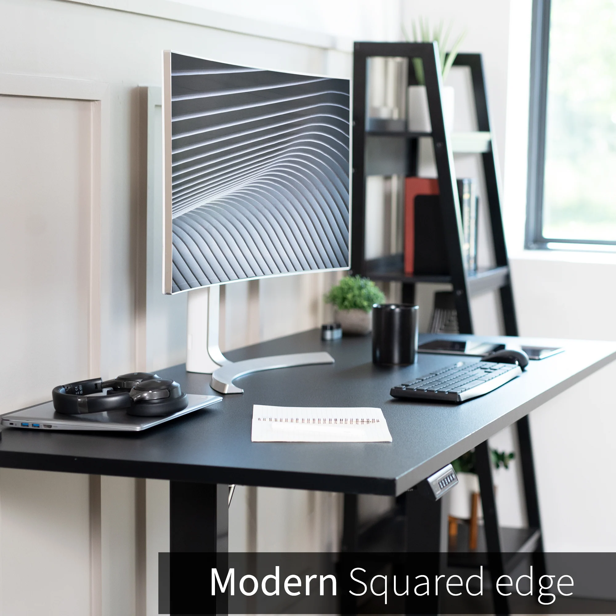 71" x 30" Electric Desk with Square Corner Top - Image 3