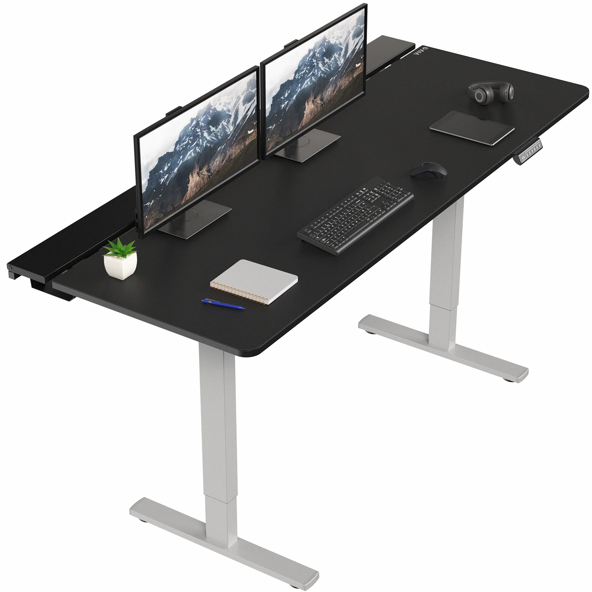 1B6-P3B Series - Electric Desk with Concealed Cable Table Top and Full-Size Pad - Image 20