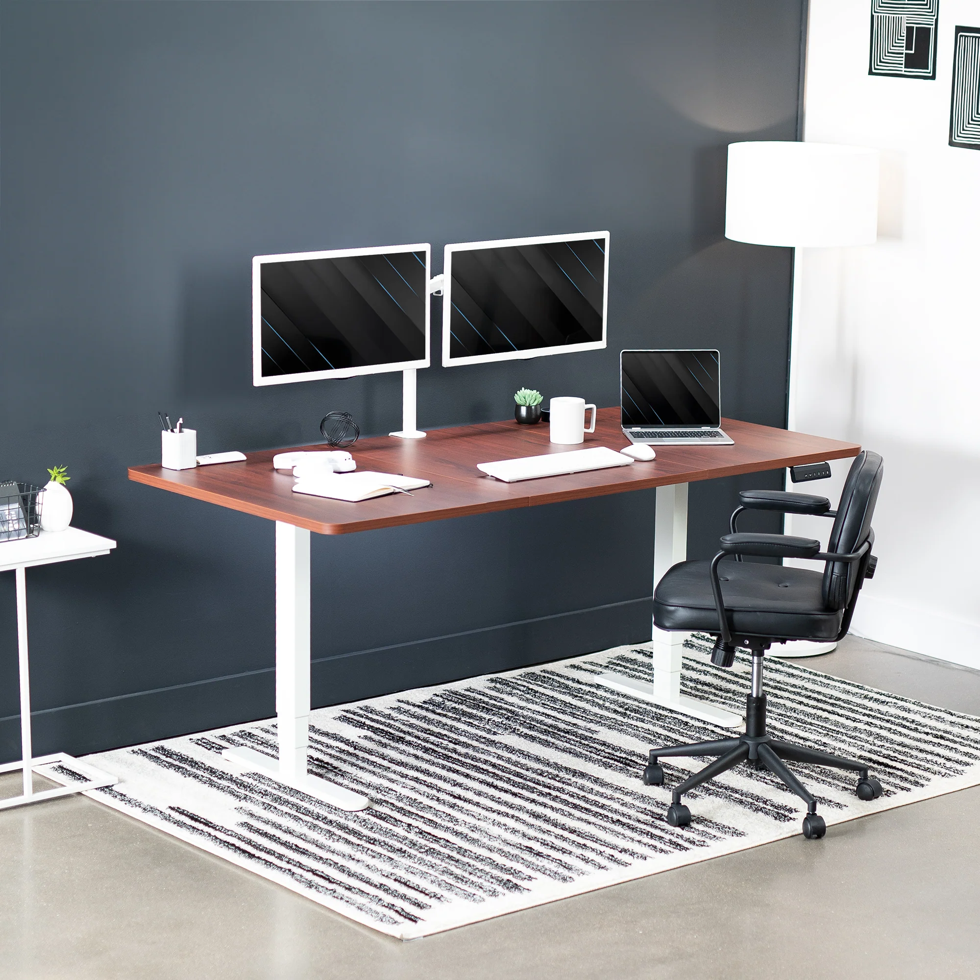 2B Split Top Series - Dual Motor Electric Desk with Push Button Memory Controller - Image 115