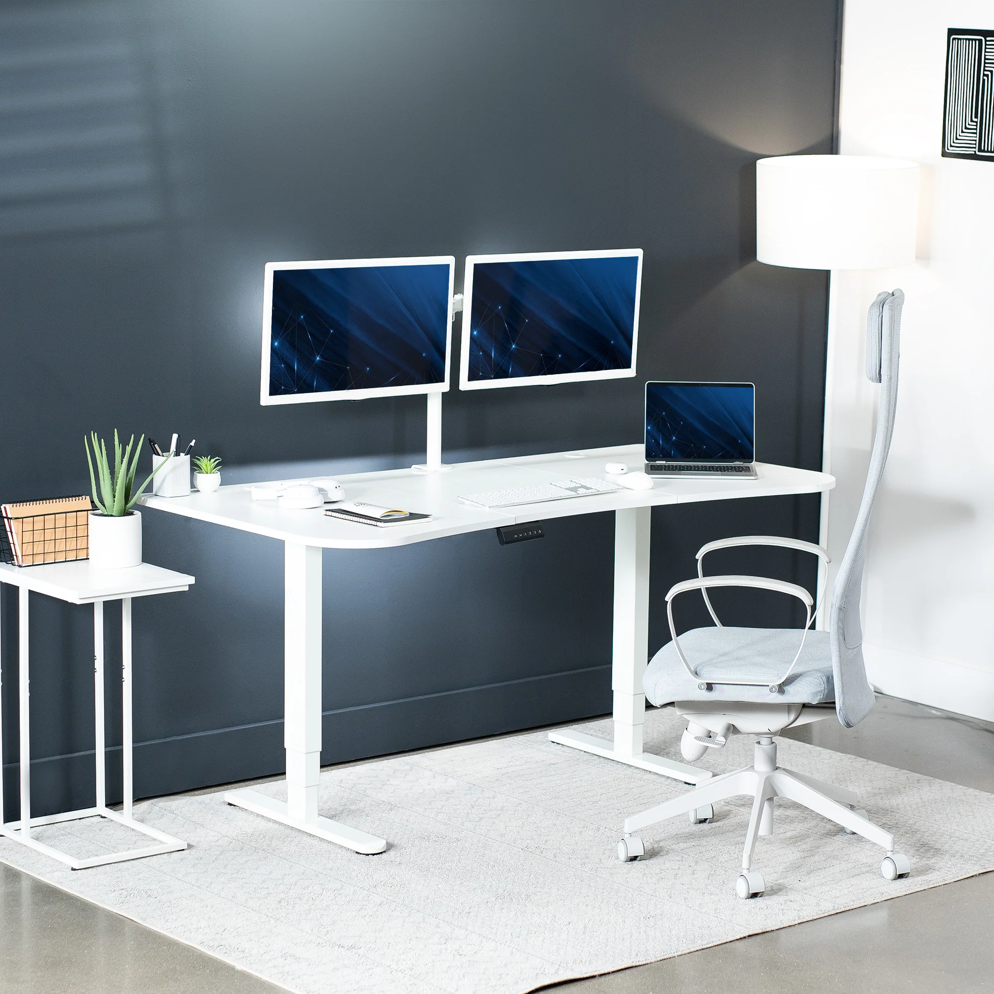2B Split Top Series - Dual Motor Electric Desk with Push Button Memory Controller - Image 39