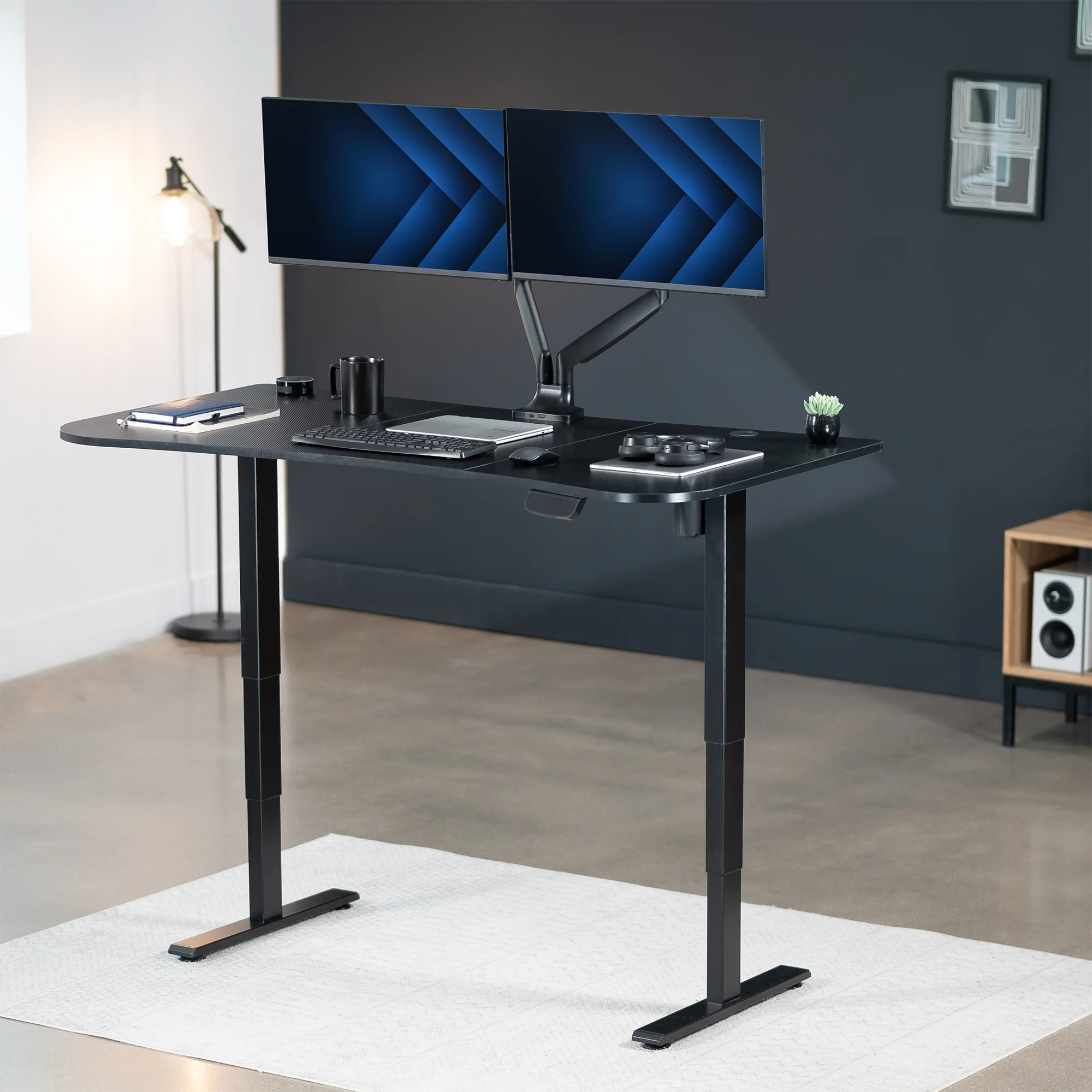 2E Series - 63" x 32" Electric Desk with Touch Screen Memory Controller - Image 24