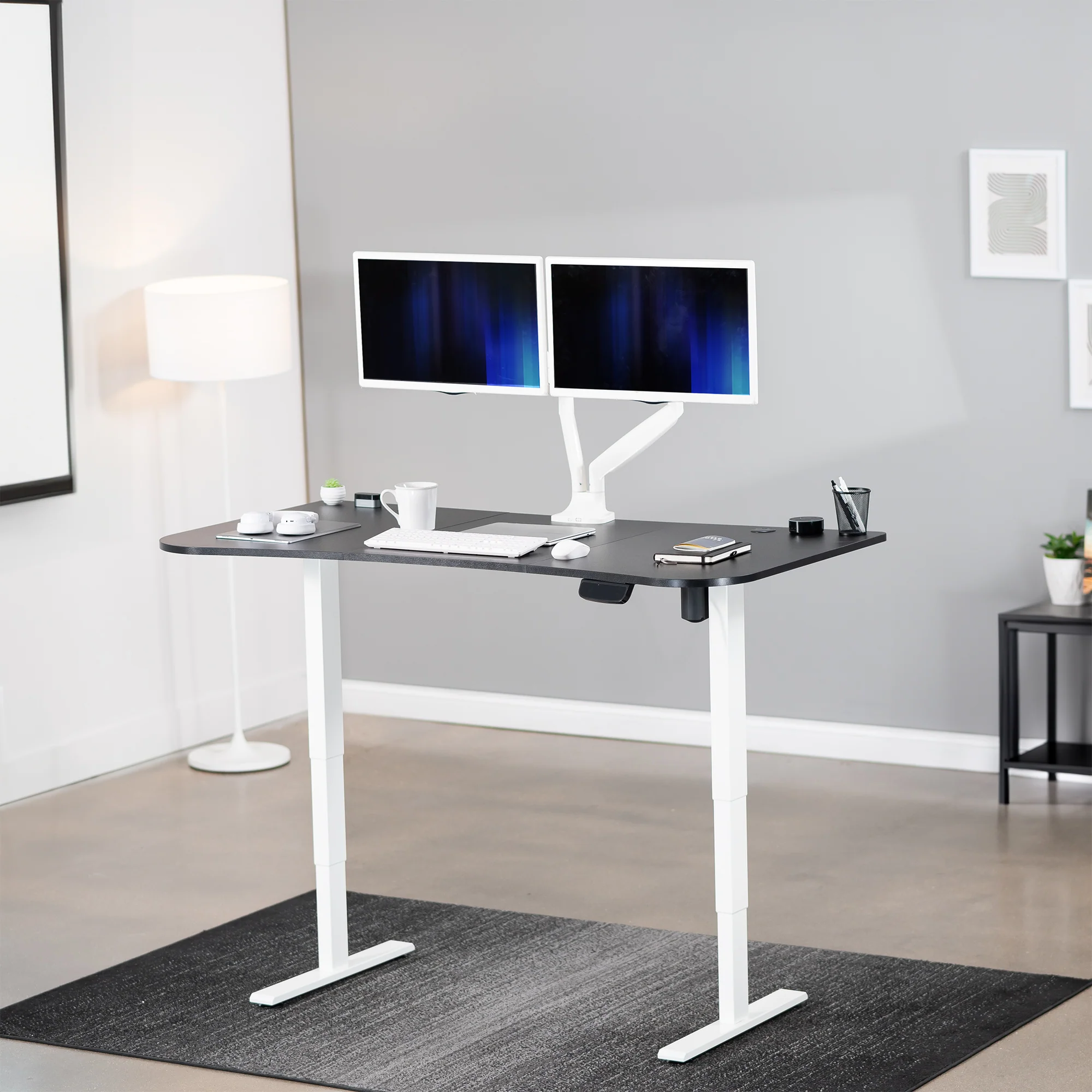 2E Series - 63" x 32" Electric Desk with Touch Screen Memory Controller - Image 28