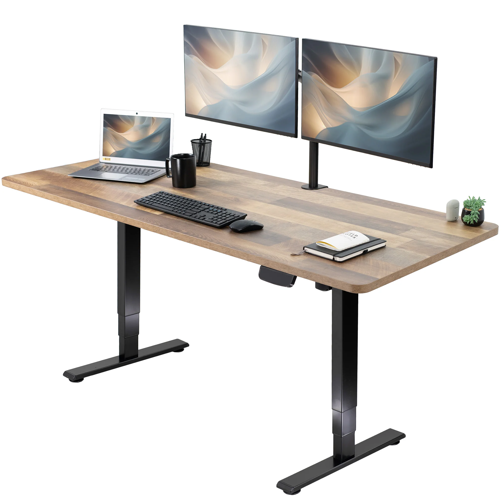2E Series - 71" x 30" Electric Desk with Touch Screen Memory Controller - Image 11