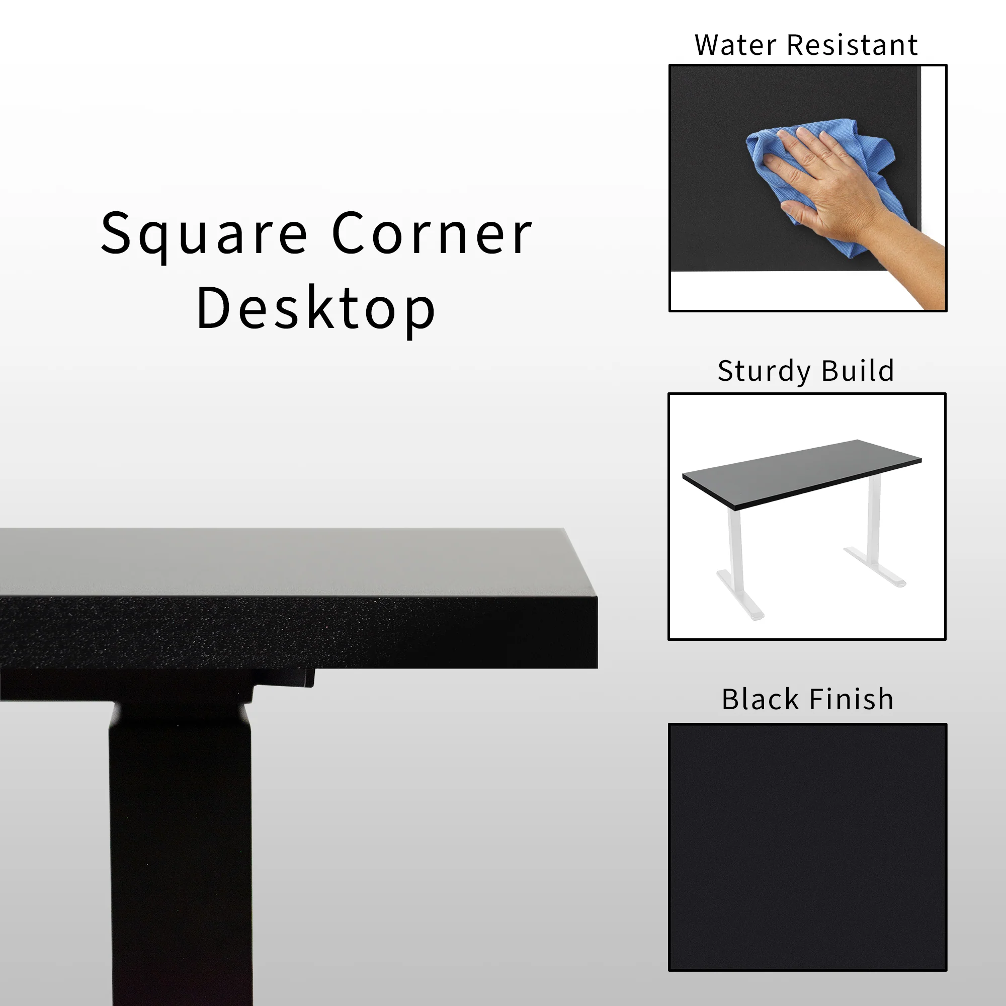 40 Series - 118" x 55" Dual Motor 4-Leg Conference Table with Square Corner Top - Image 8