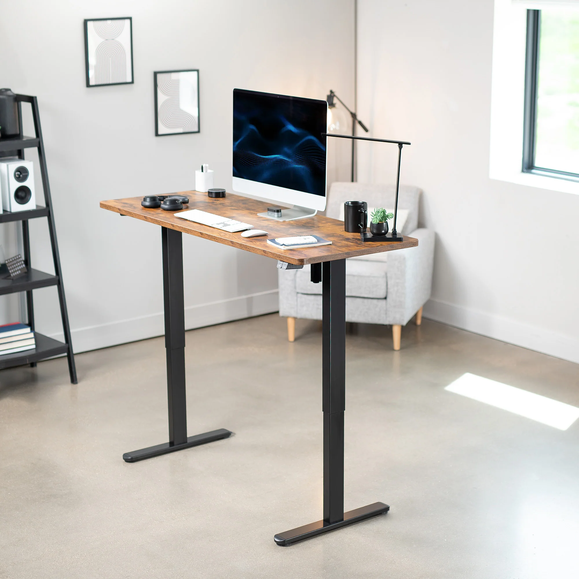 B0 Series - 60" x 24" Electric Desk with 2 Button Controller - Image 17