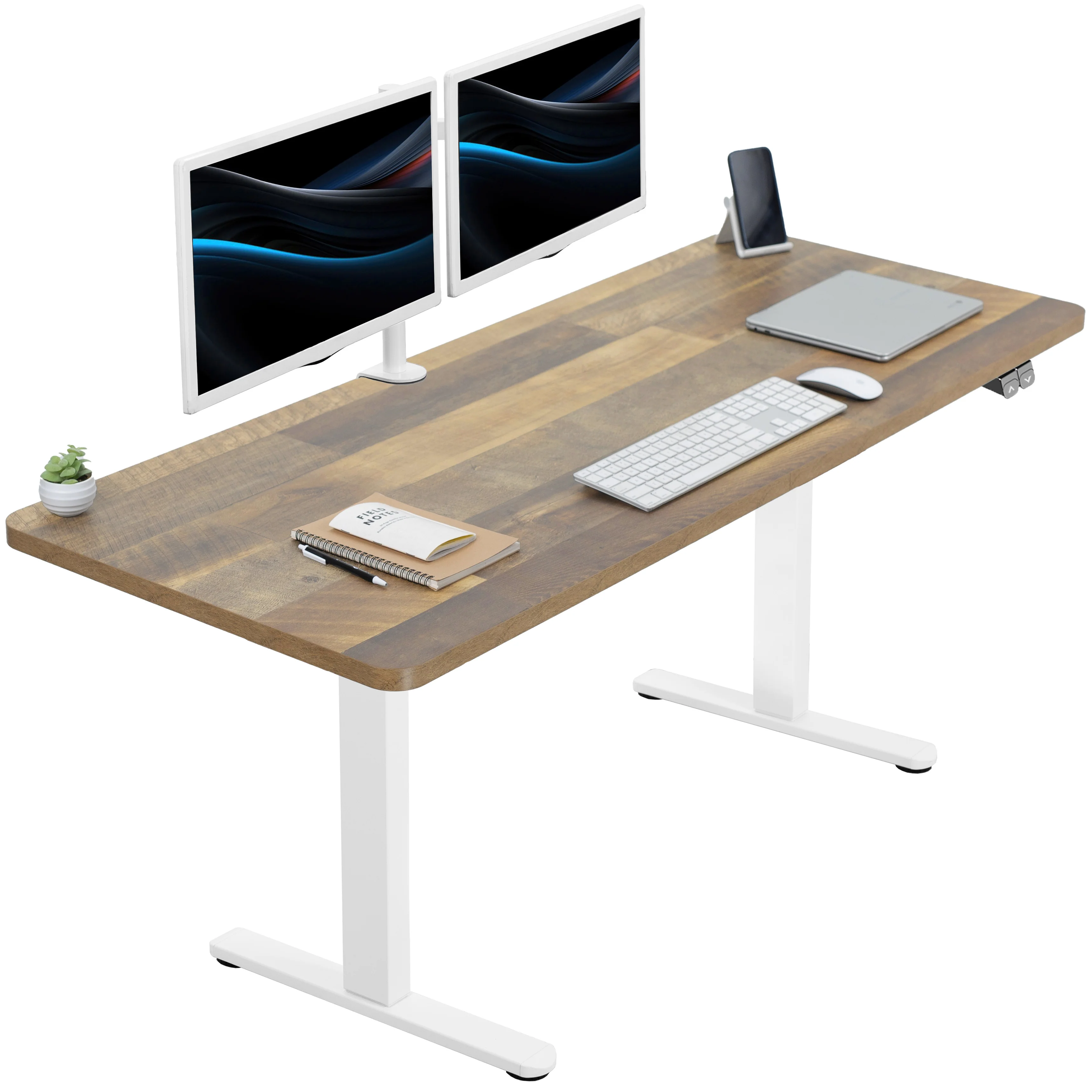 B0 Series - 60" x 24" Electric Desk with 2 Button Controller - Image 32