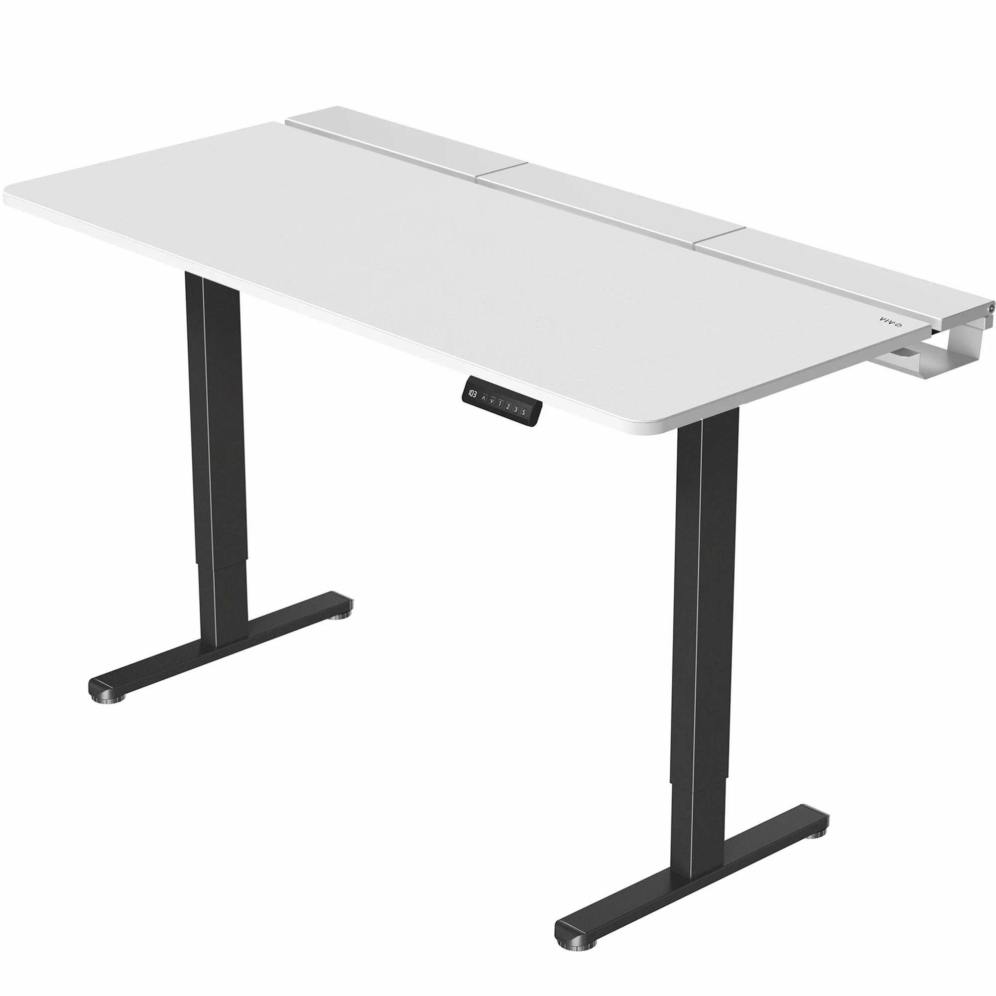 E2B-P3B Series - Dual Motor Electric Desk with Concealed Cable Table Top & Full-Size Pad - Image 9