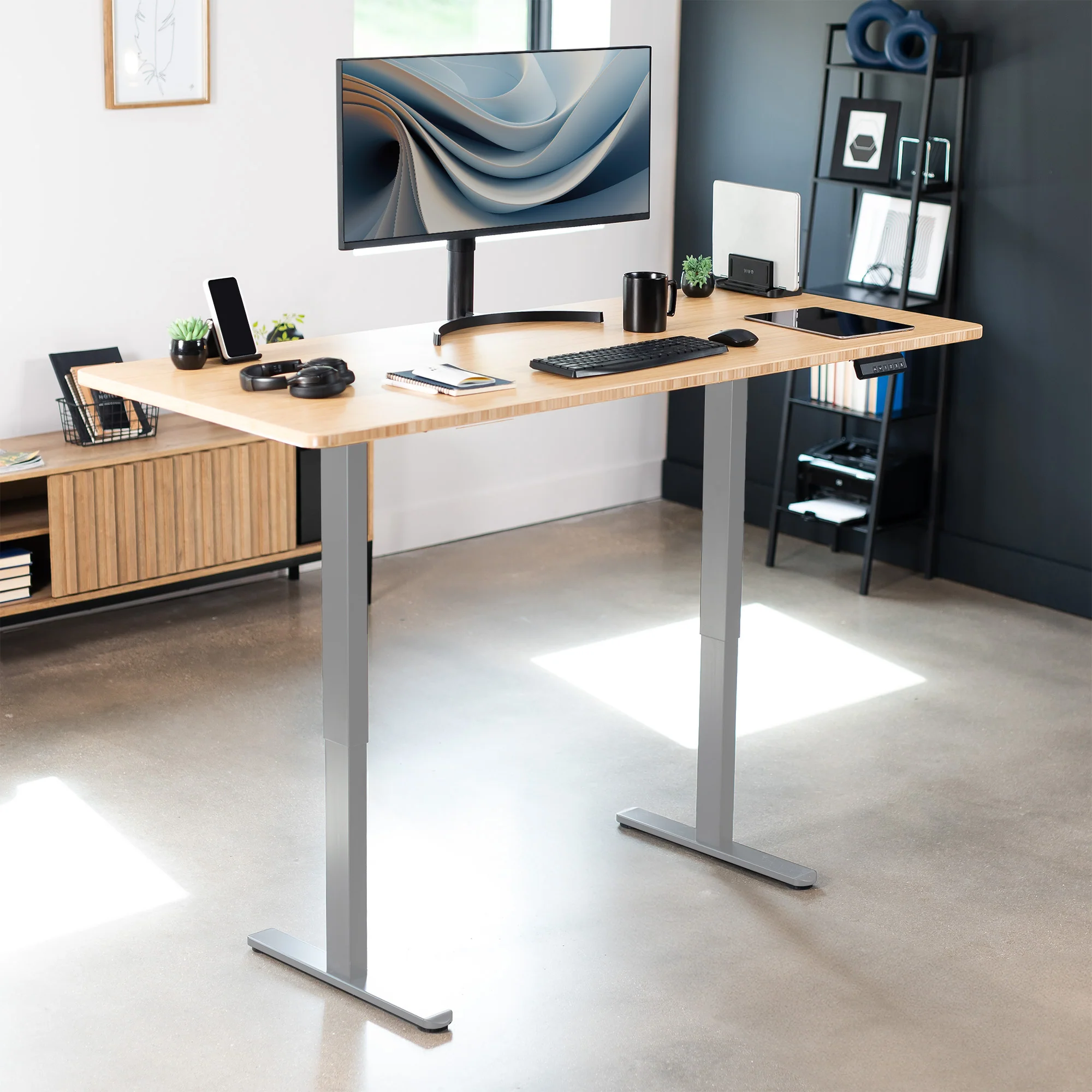 E2 Series - 71" x 30" Dual Motor Electric Desk - Image 17
