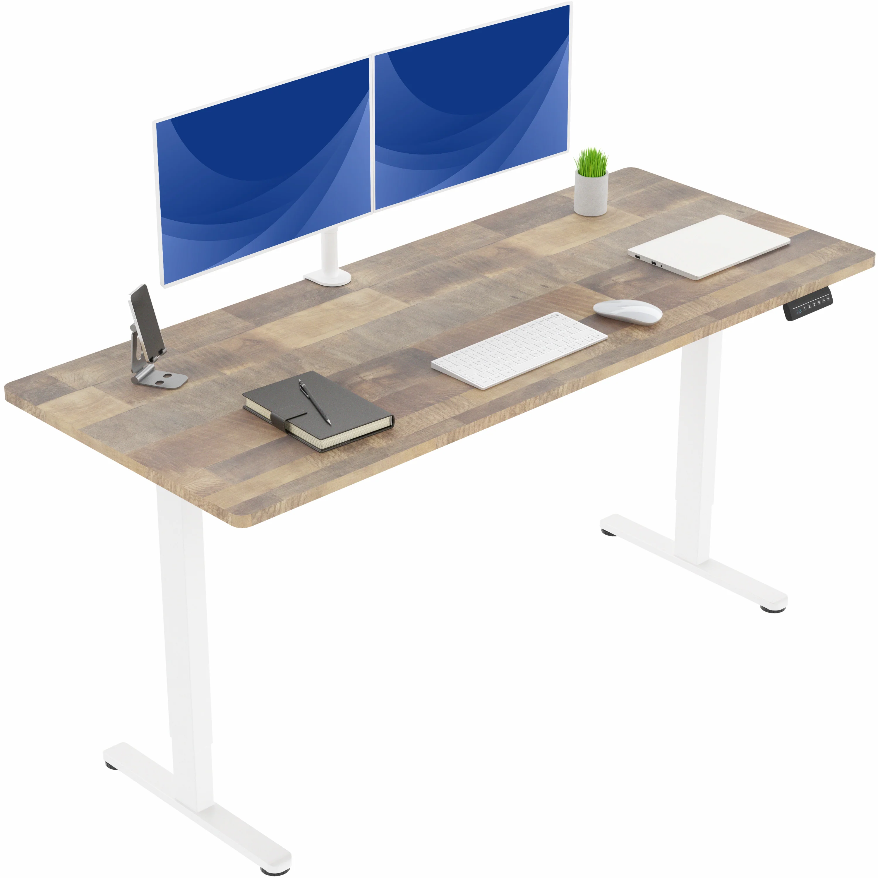E2 Series - 71" x 30" Dual Motor Electric Desk - Image 24