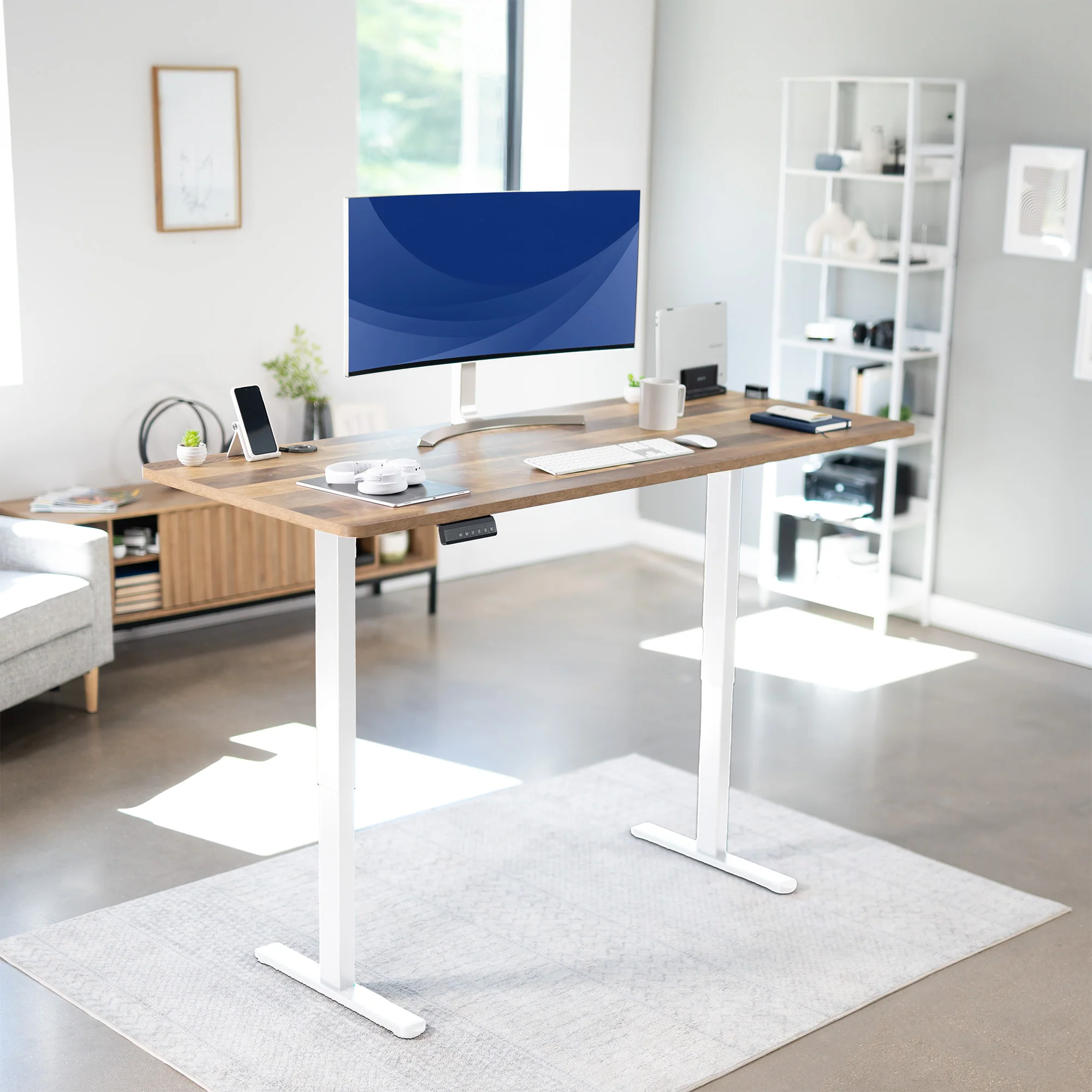 E2 Series - 71" x 30" Dual Motor Electric Desk - Image 25