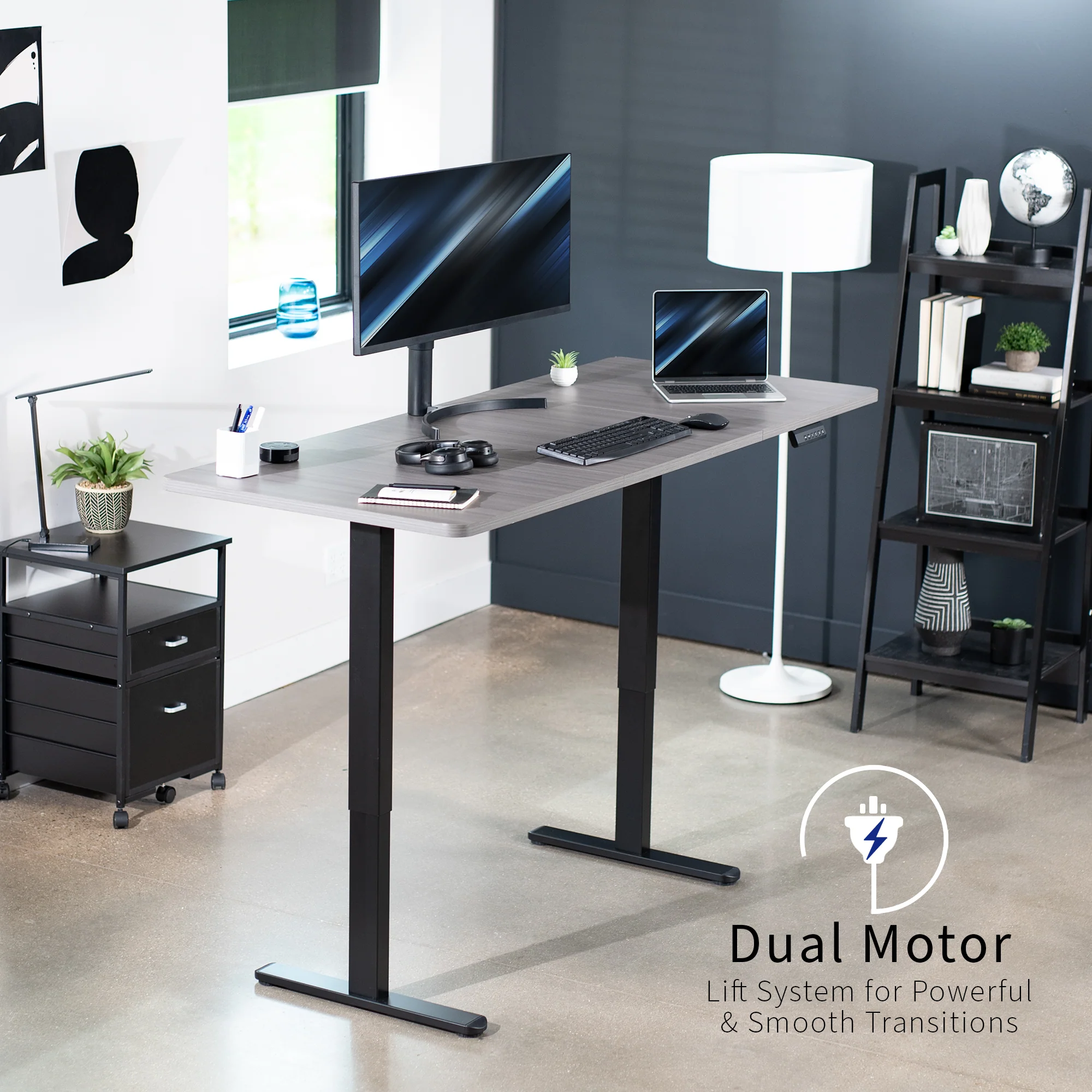 E2 Series - 71" x 30" Dual Motor Electric Desk - Image 17