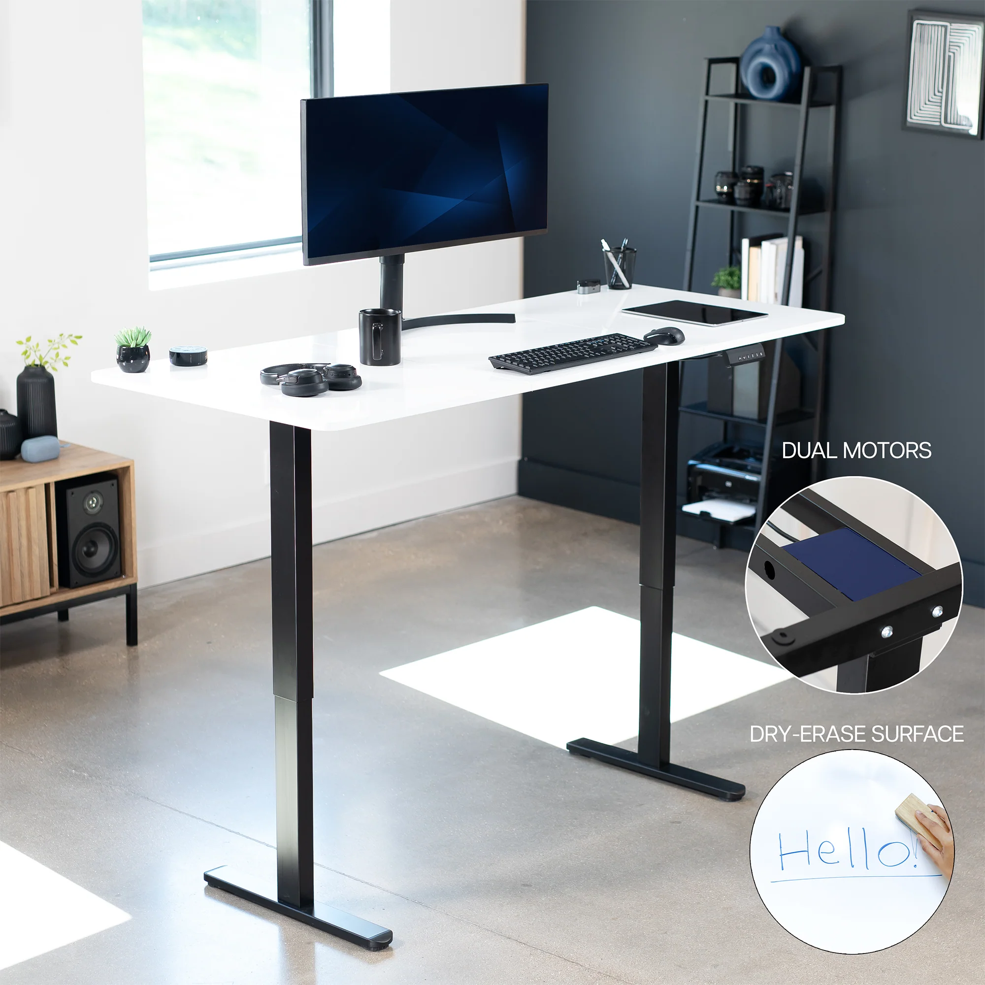 E2 Series - 71" x 30" Dual Motor Electric Desk - Image 27