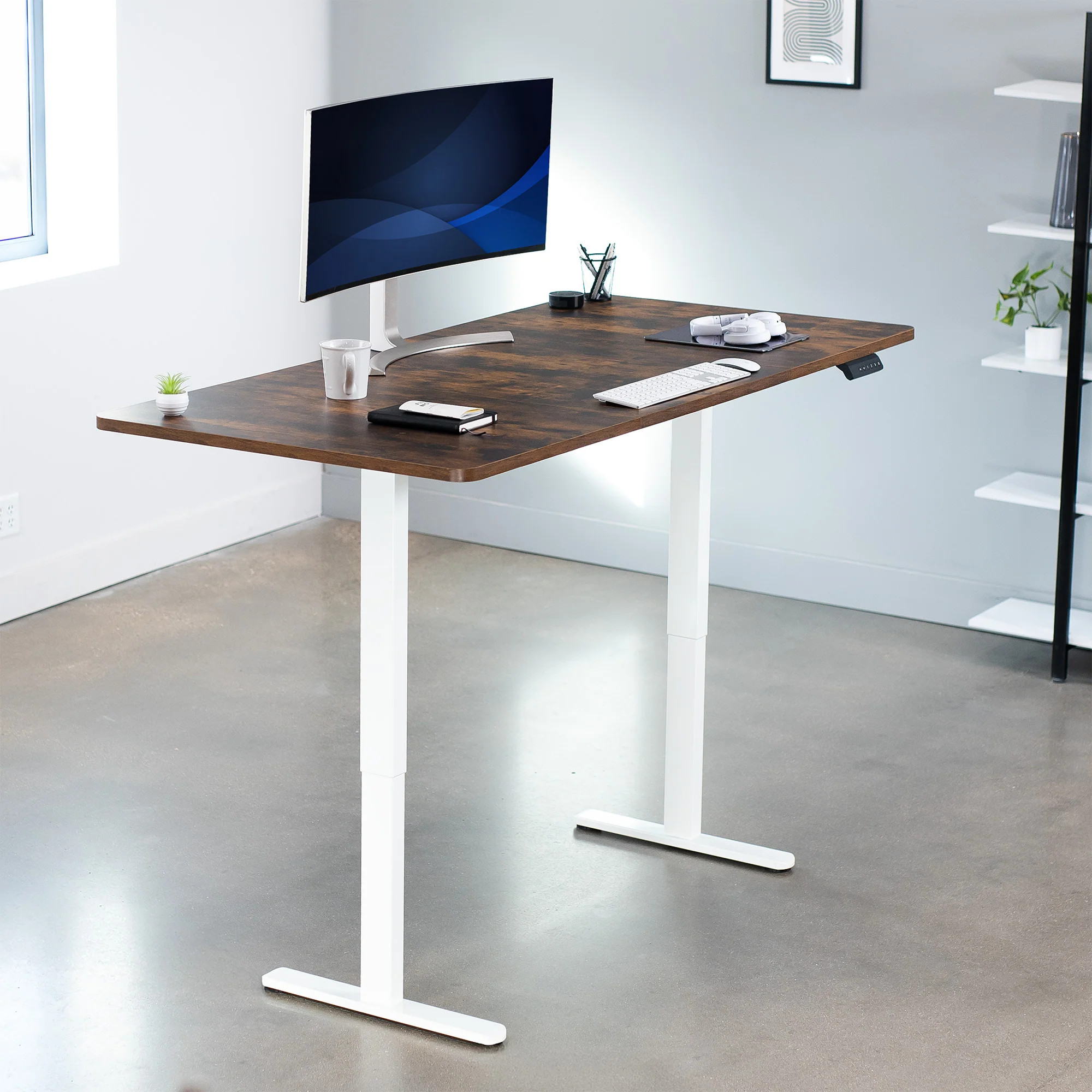 E2 Series - 71" x 36" Dual Motor Electric Desk - Image 45
