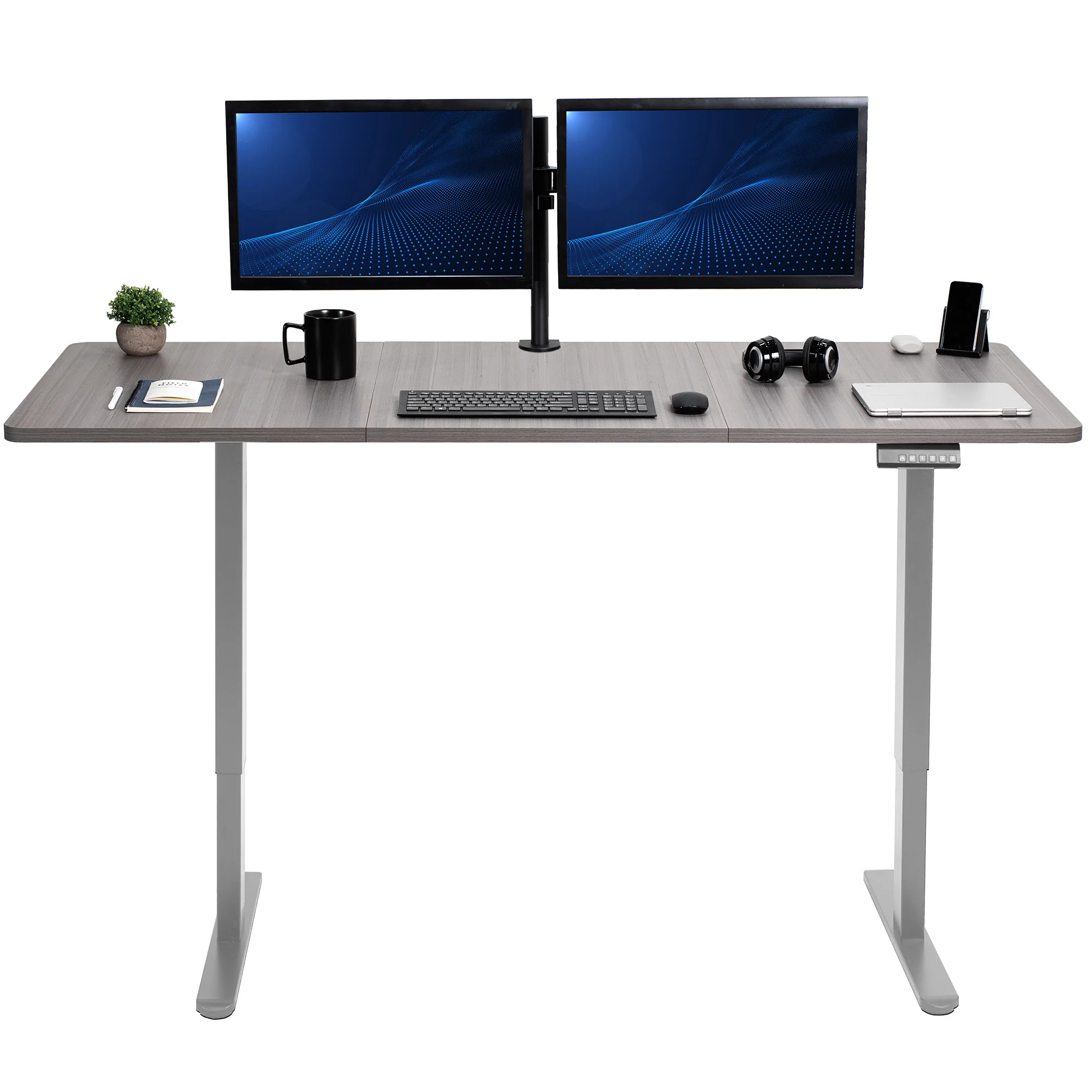 E2 Series - 71" x 30" Dual Motor Electric Desk - Image 36