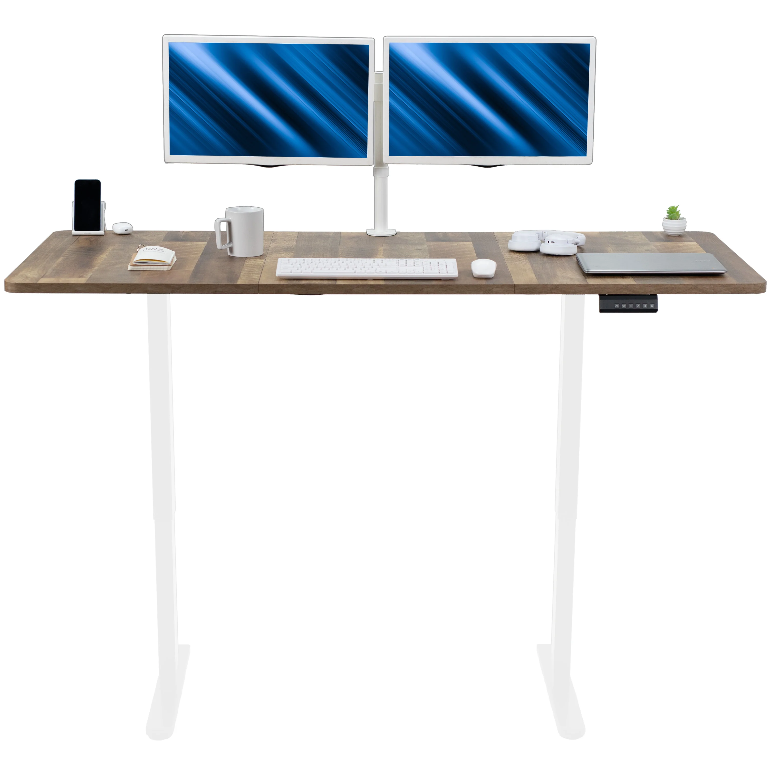 E2 Series - 71" x 30" Dual Motor Electric Desk - Image 56