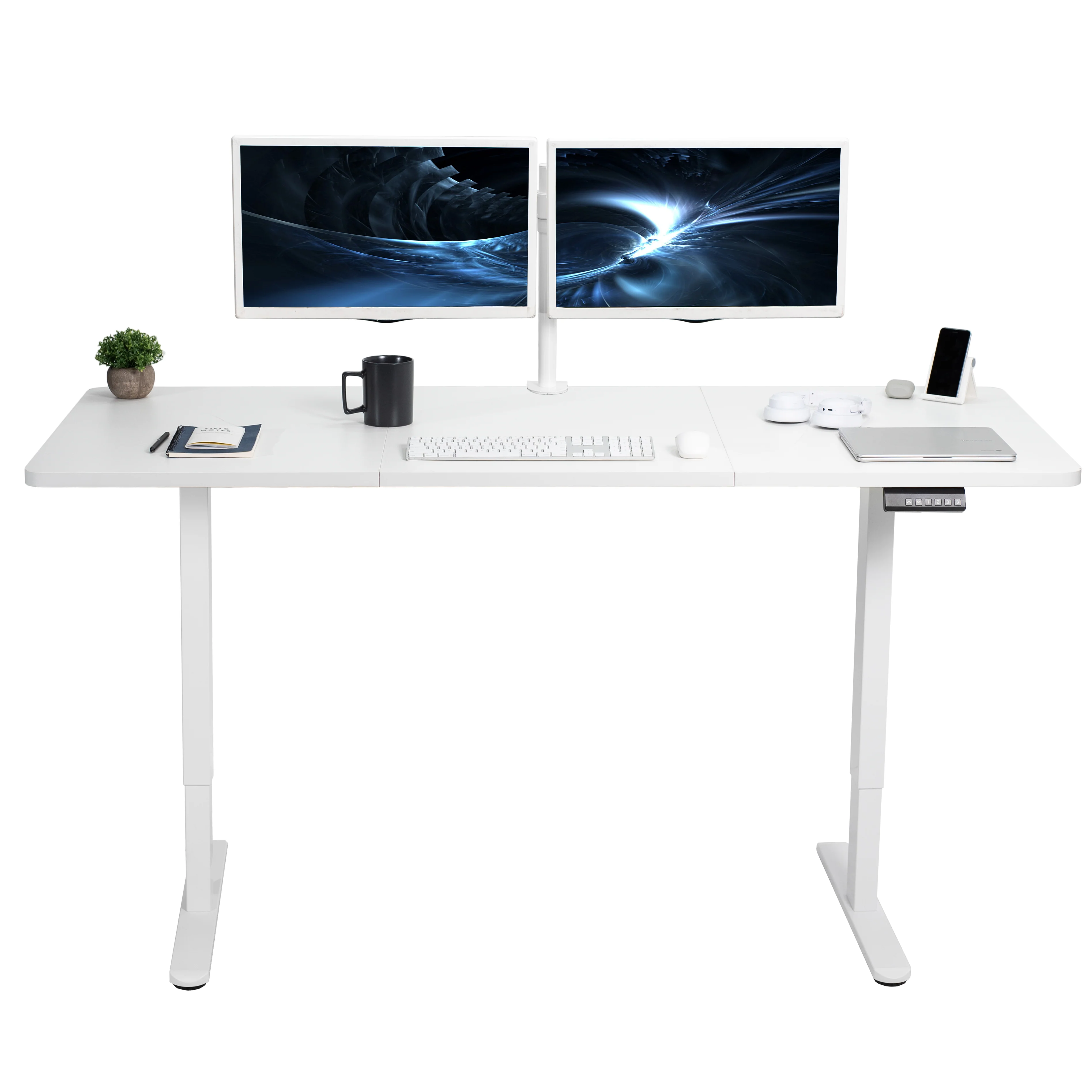 E2 Series - 71" x 30" Dual Motor Electric Desk - Image 62