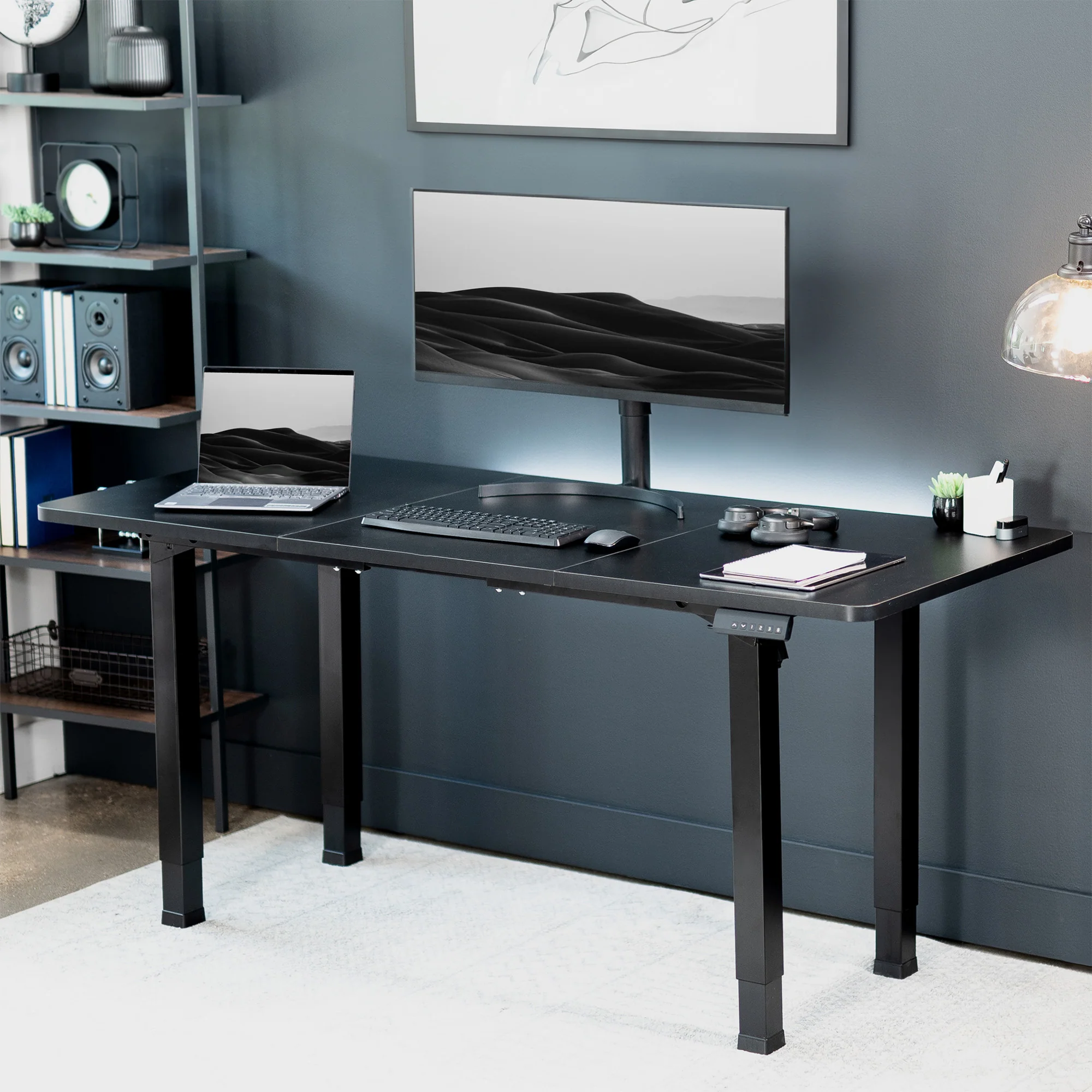 E4 Series - 71" x 30" Dual Motor Electric 4-Leg Desk - Image 5