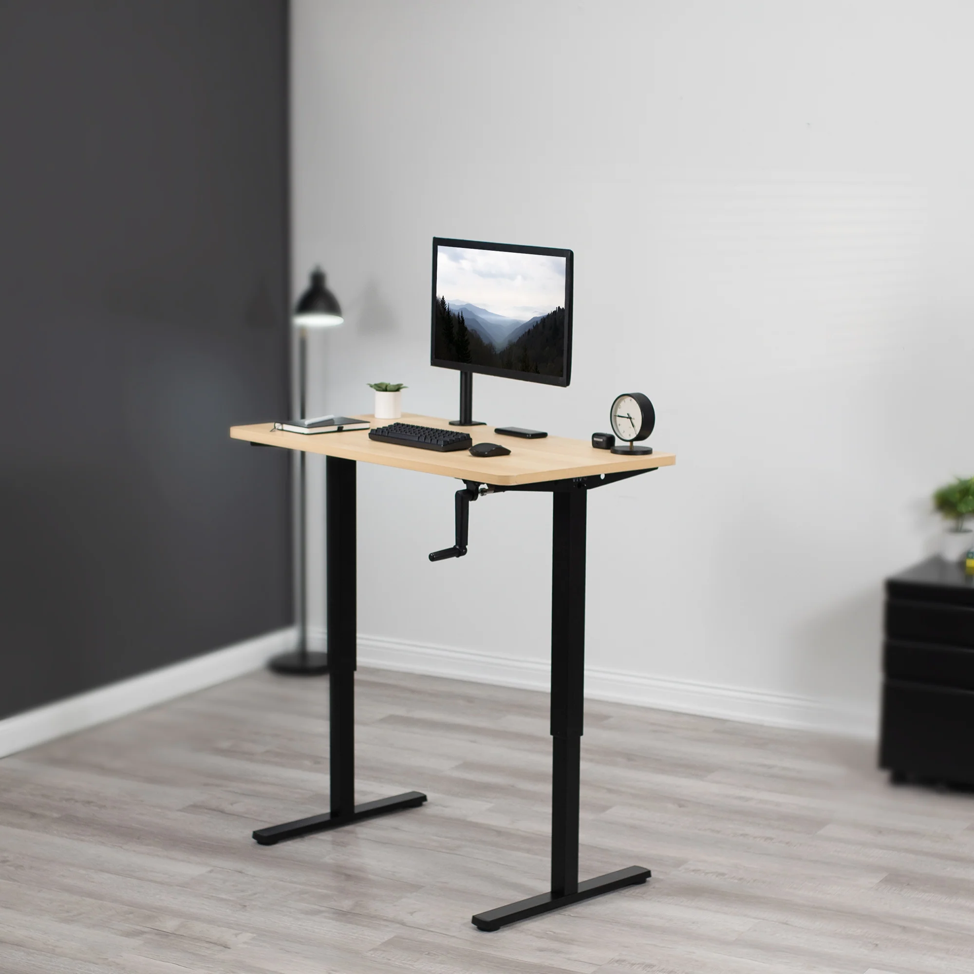 MB Series - 43" x 24" Manual Height Adjustable Desk - Image 10