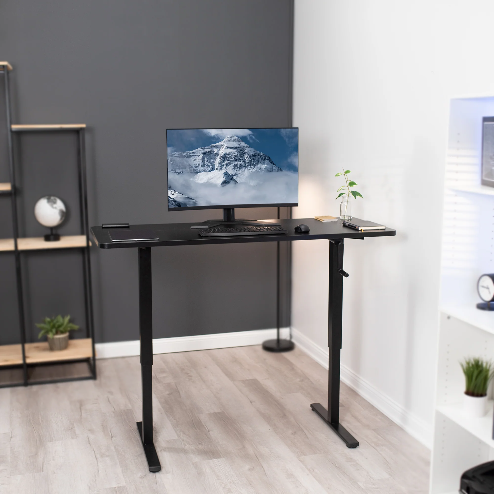 MB Series - 60" x 24" Manual Height Adjustable Desk - Image 3