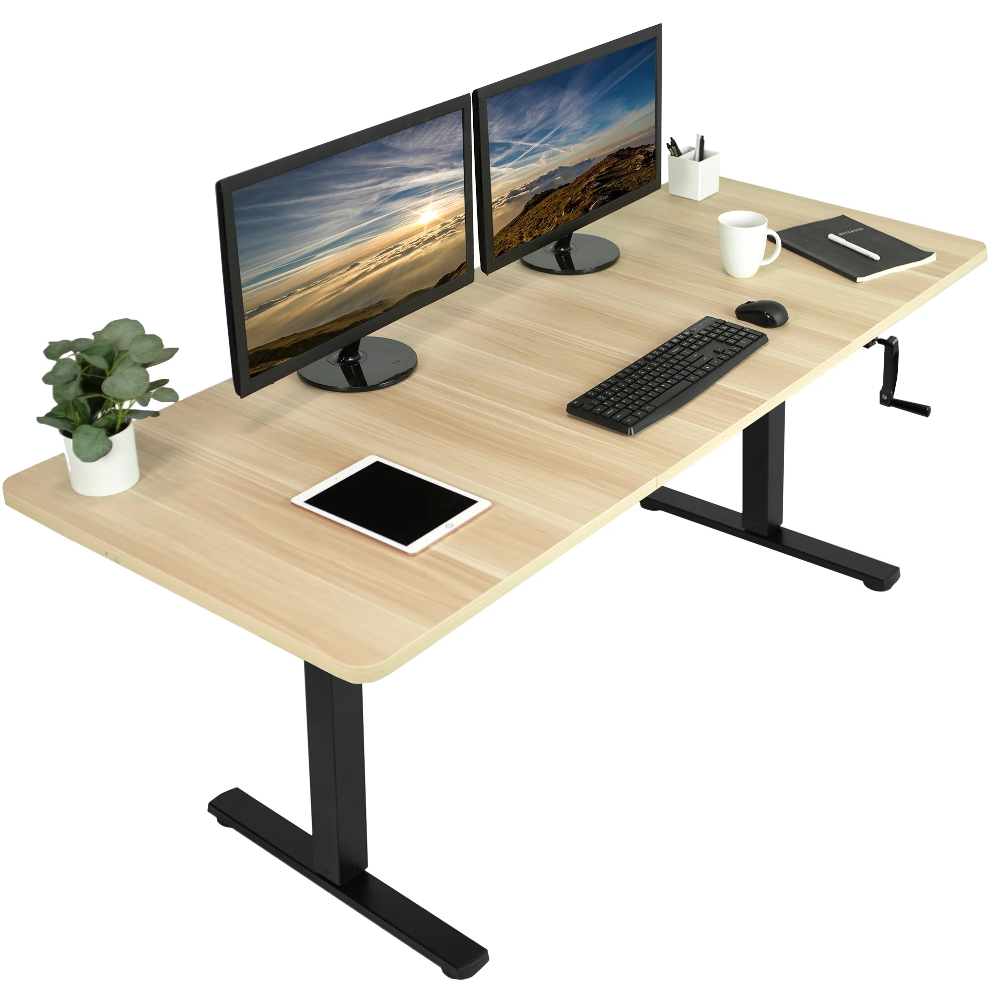 MB Series - 71" x 30" Manual Height Adjustable Desk - Image 10