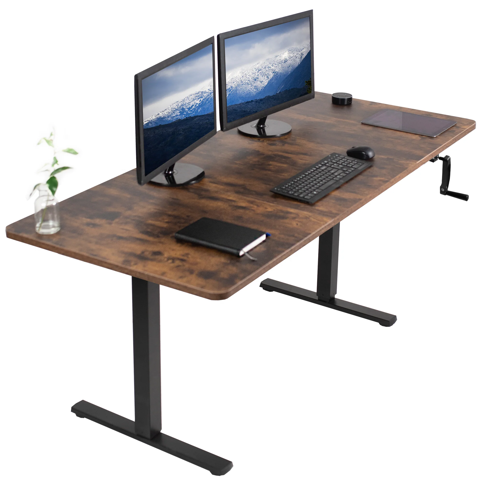 MB Series - 71" x 30" Manual Height Adjustable Desk - Image 14