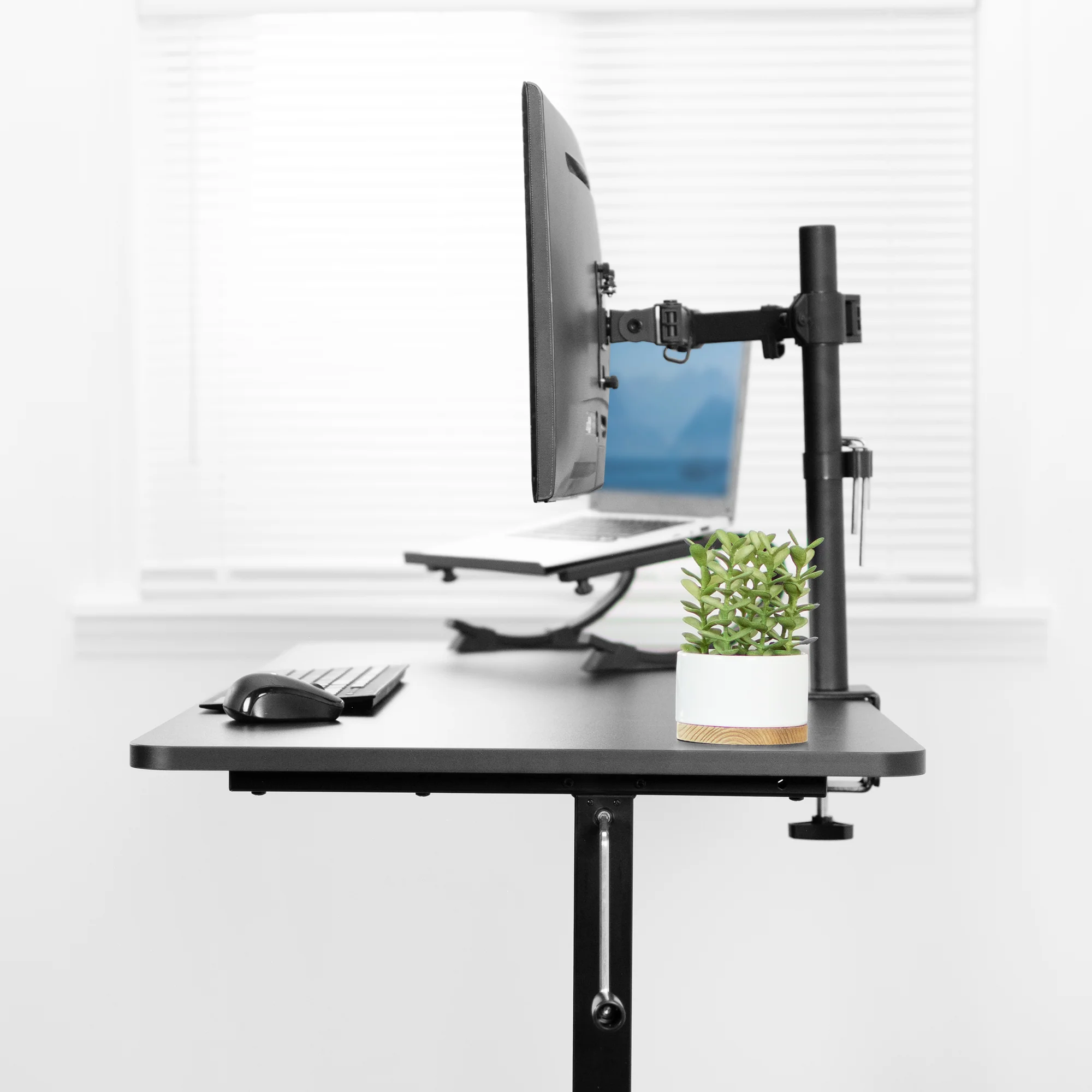 55" x 24" Crank Height Adjustable Desk - Image 7