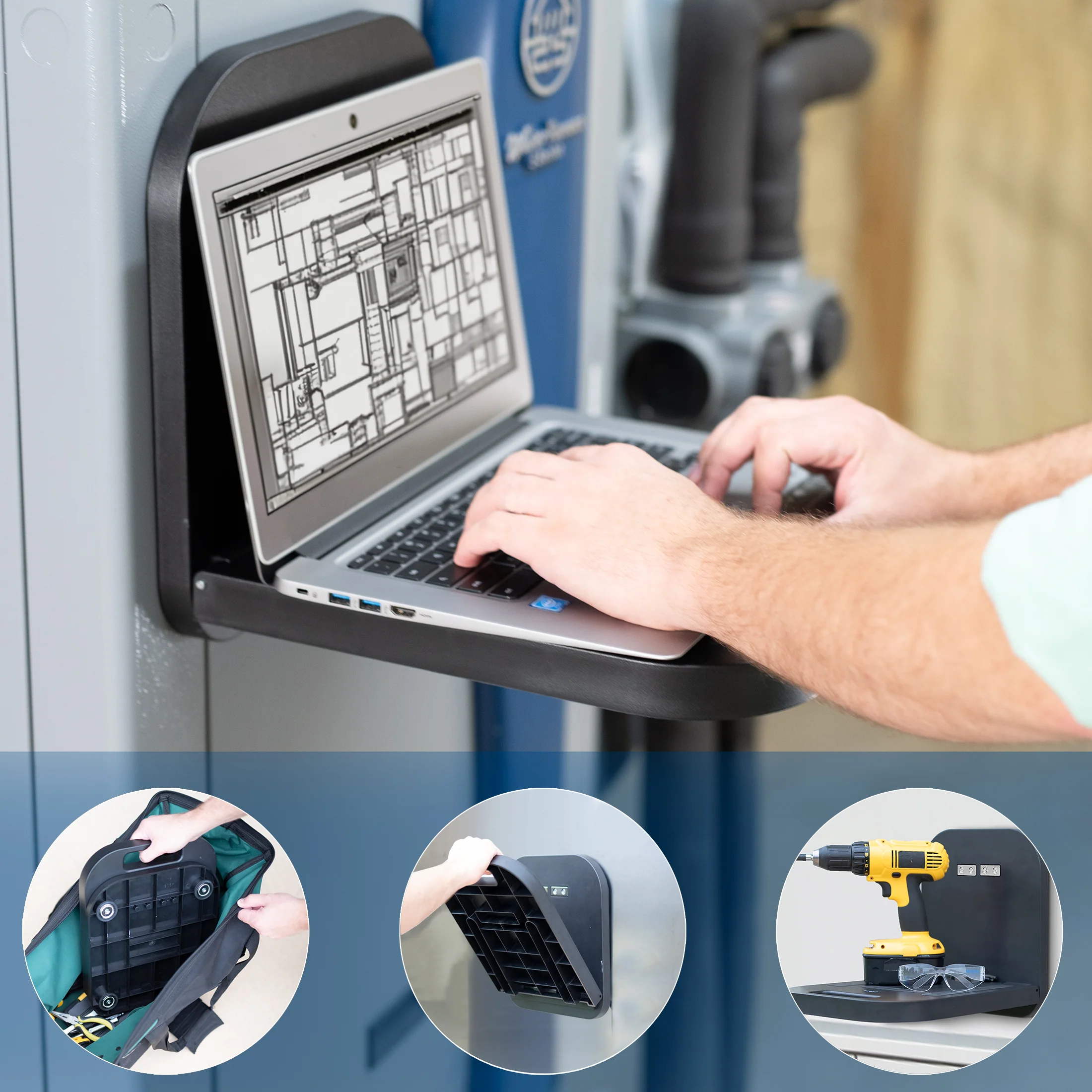 12" x 13" Magnetic Workstation - Image 3