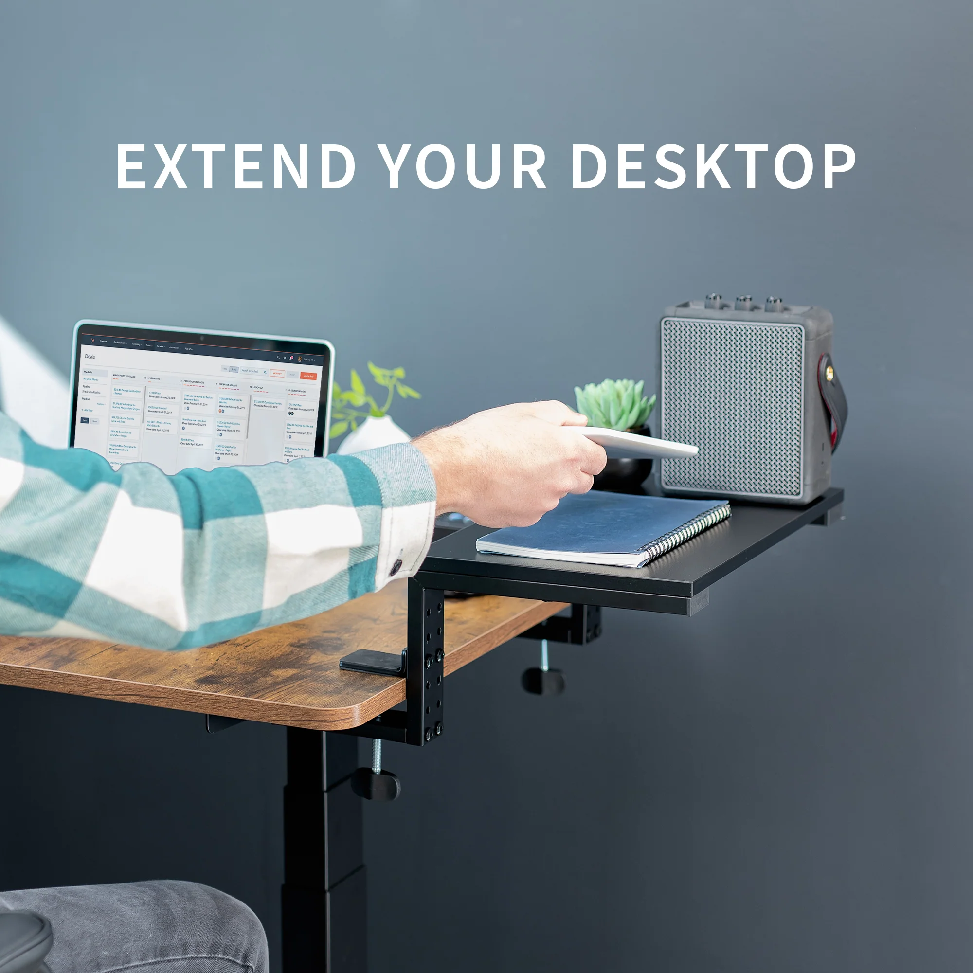 Clamp-on Versatile Desktop Shelf Riser - Image 4